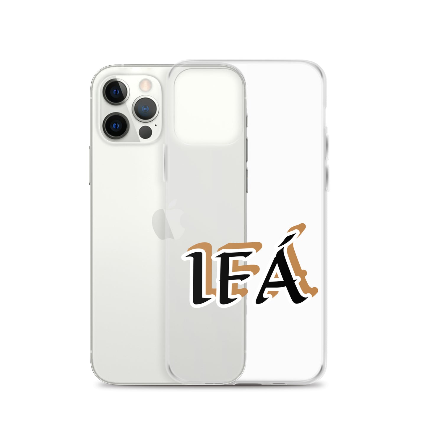 Ifa Black/Gold Clear Case for iPhone®