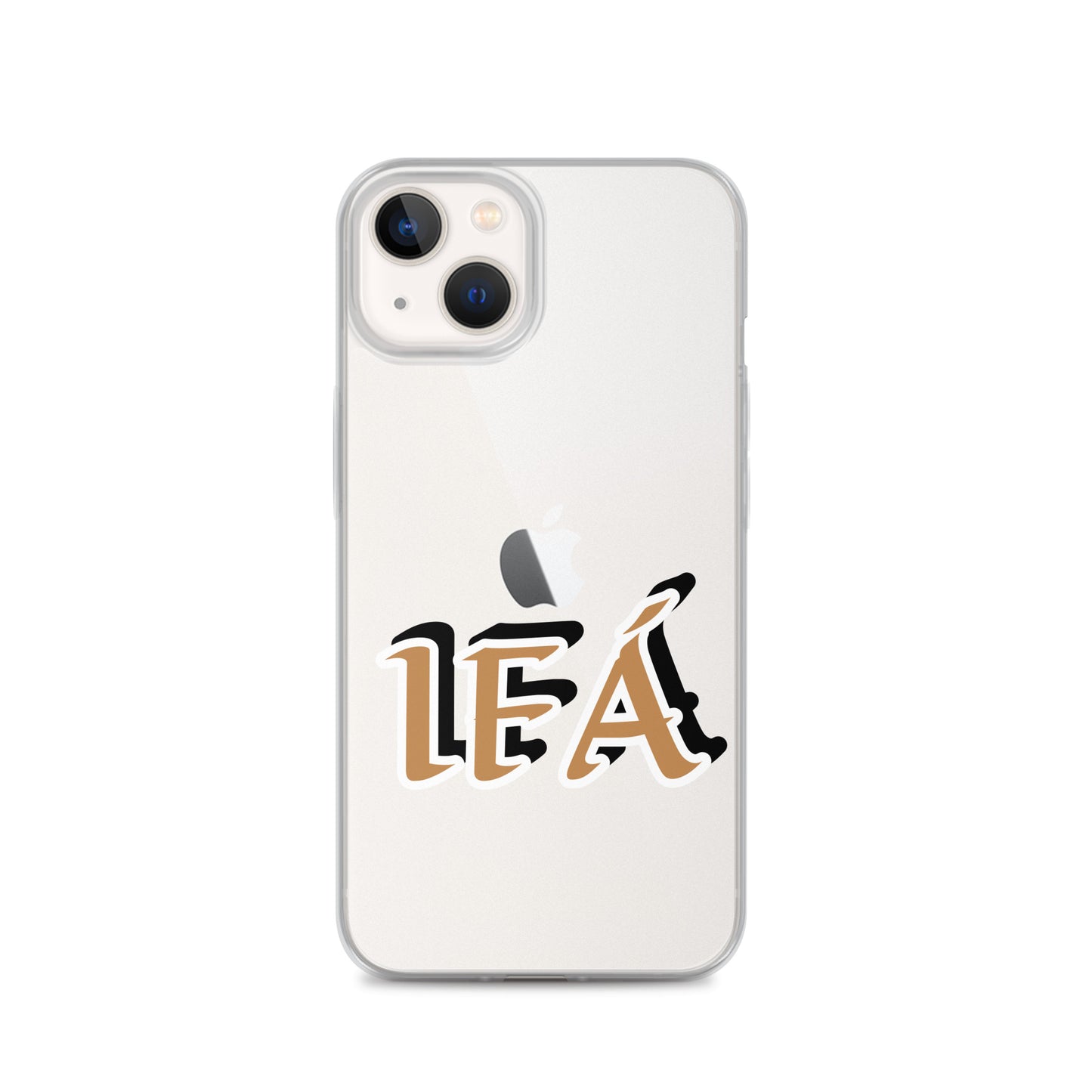 Ifa Gold/Black Clear Case for iPhone®