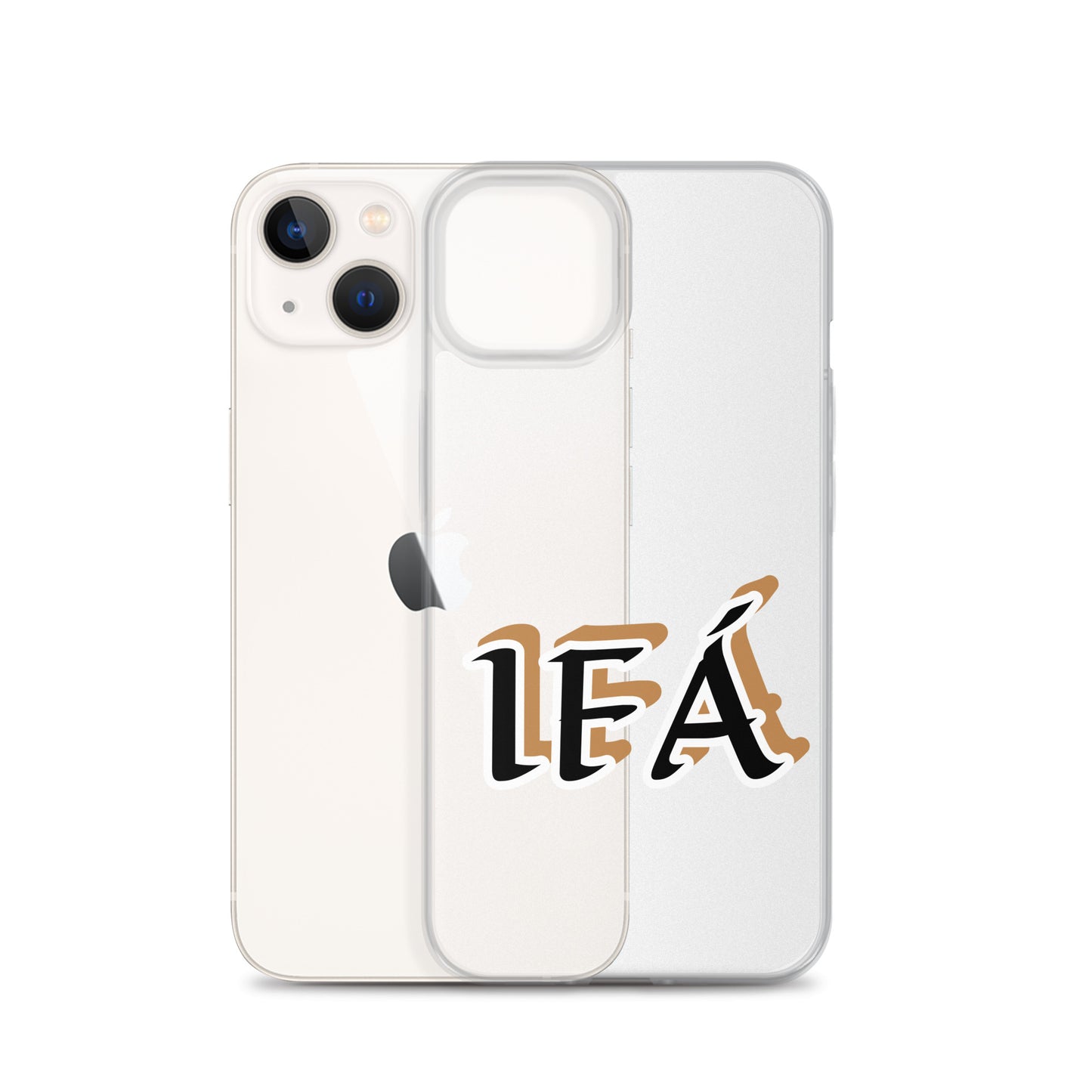 Ifa Black/Gold Clear Case for iPhone®