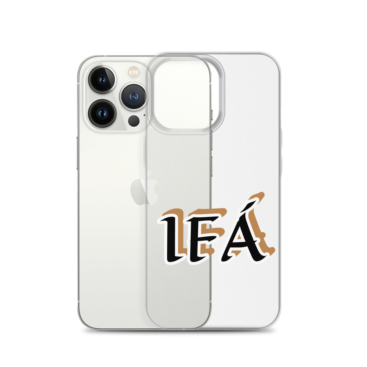 Ifa Black/Gold Clear Case for iPhone®