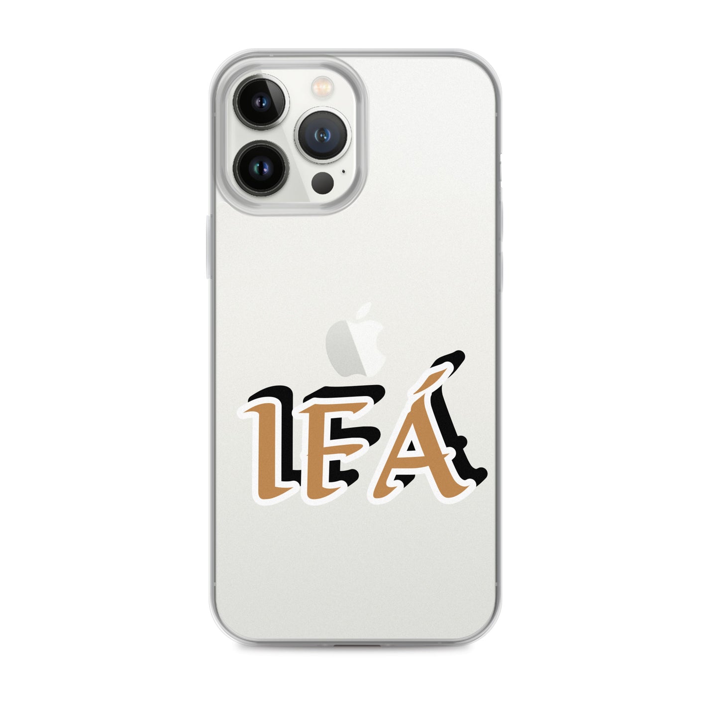 Ifa Gold/Black Clear Case for iPhone®