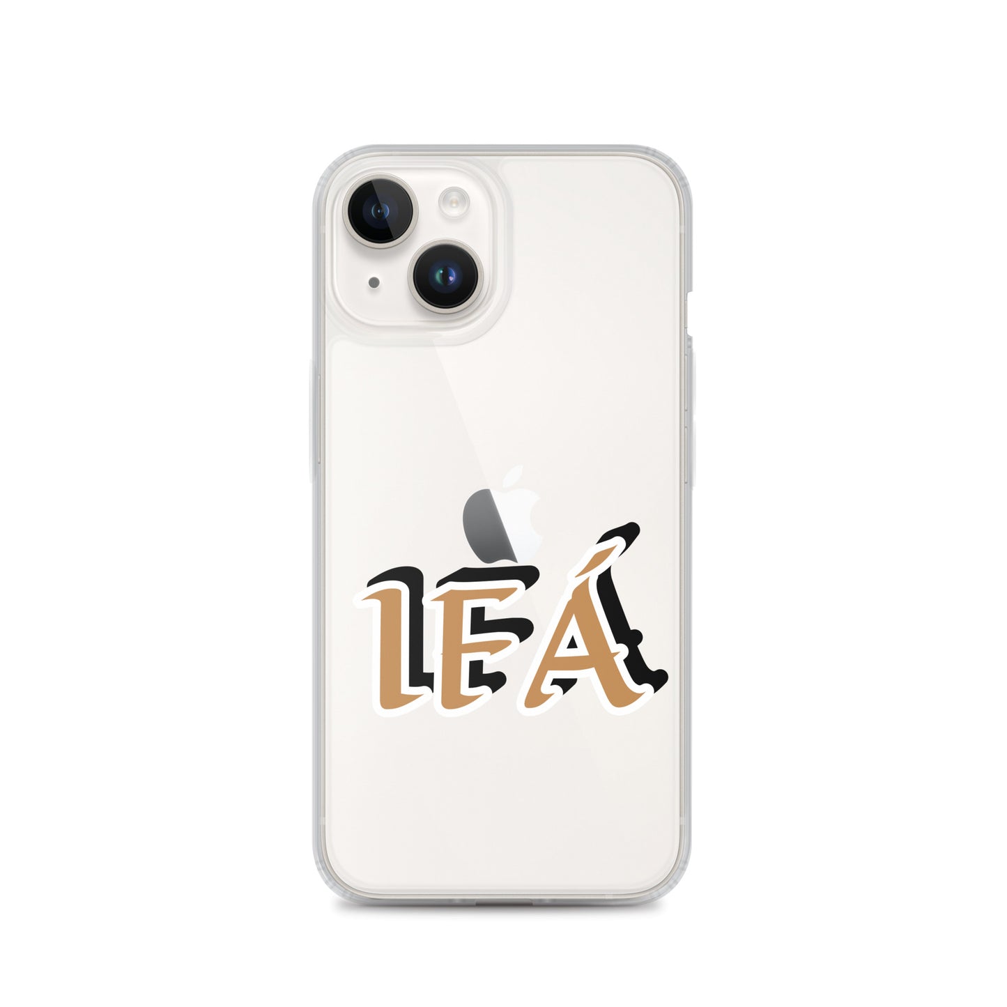Ifa Gold/Black Clear Case for iPhone®