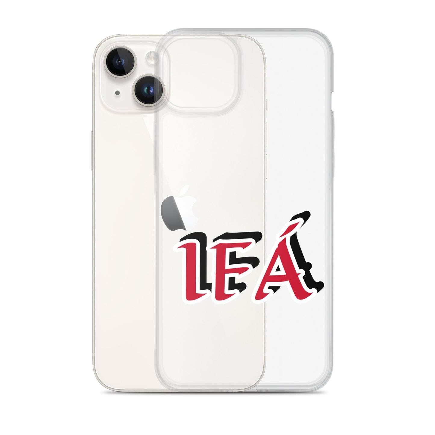Ifa Red/Black Clear Case for iPhone®