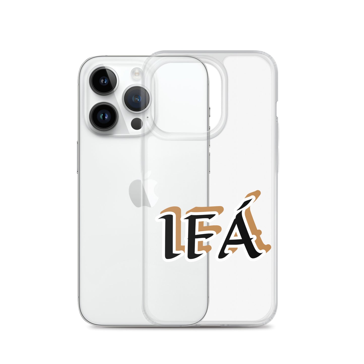 Ifa Black/Gold Clear Case for iPhone®