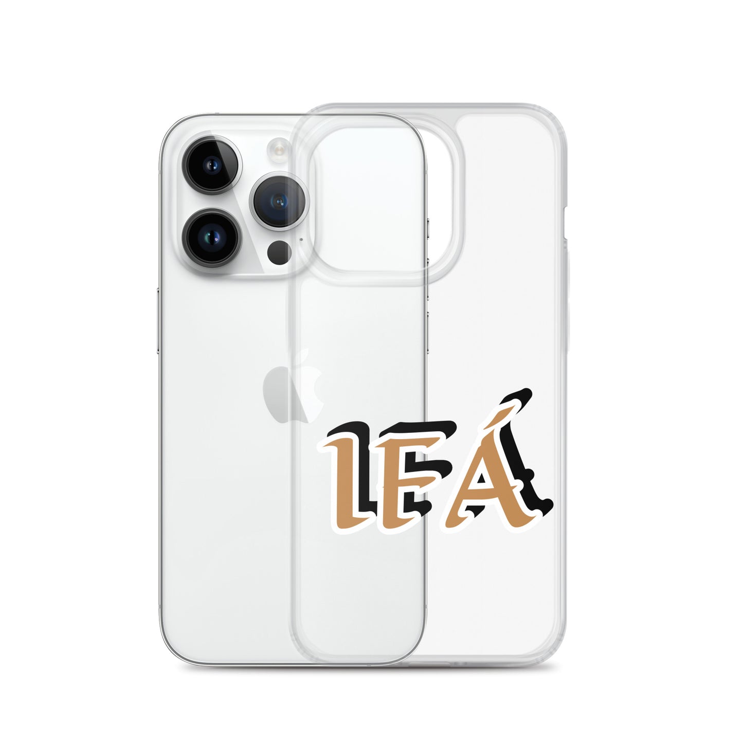 Ifa Gold/Black Clear Case for iPhone®