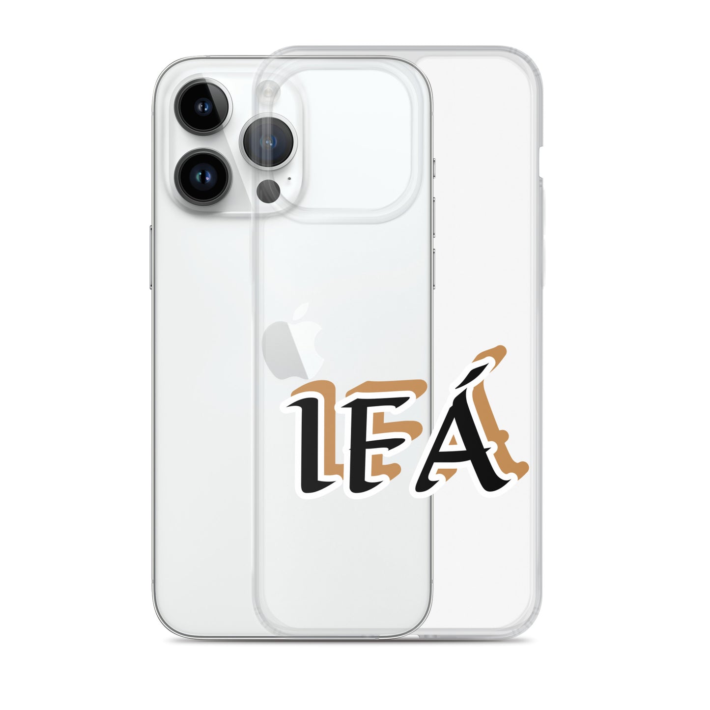 Ifa Black/Gold Clear Case for iPhone®