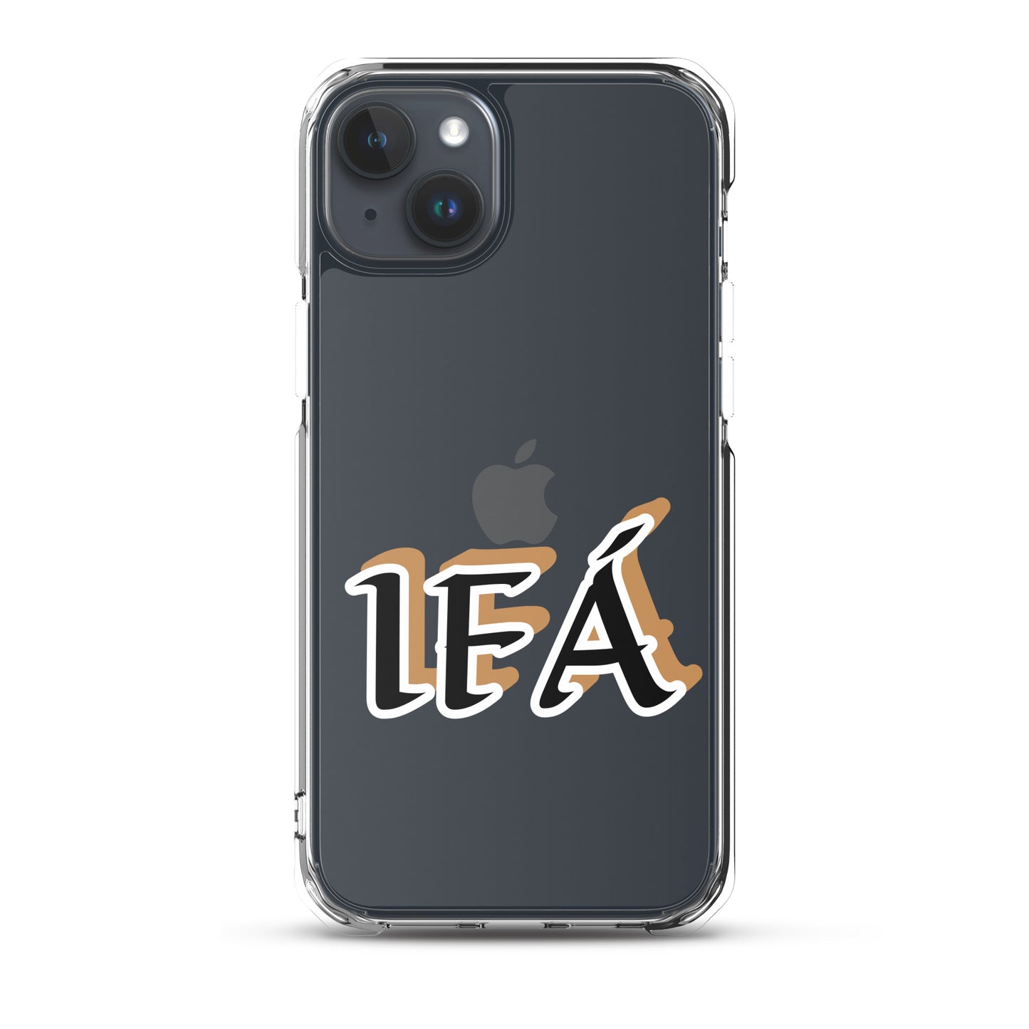 Ifa Black/Gold Clear Case for iPhone®