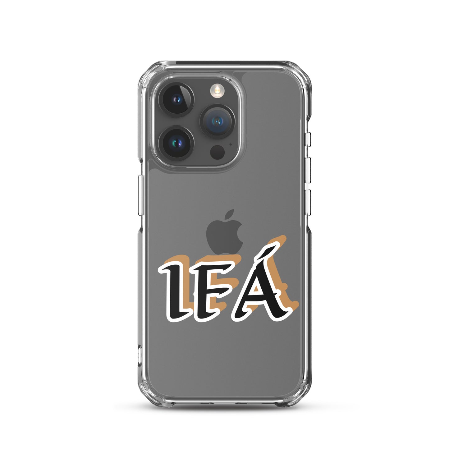 Ifa Black/Gold Clear Case for iPhone®