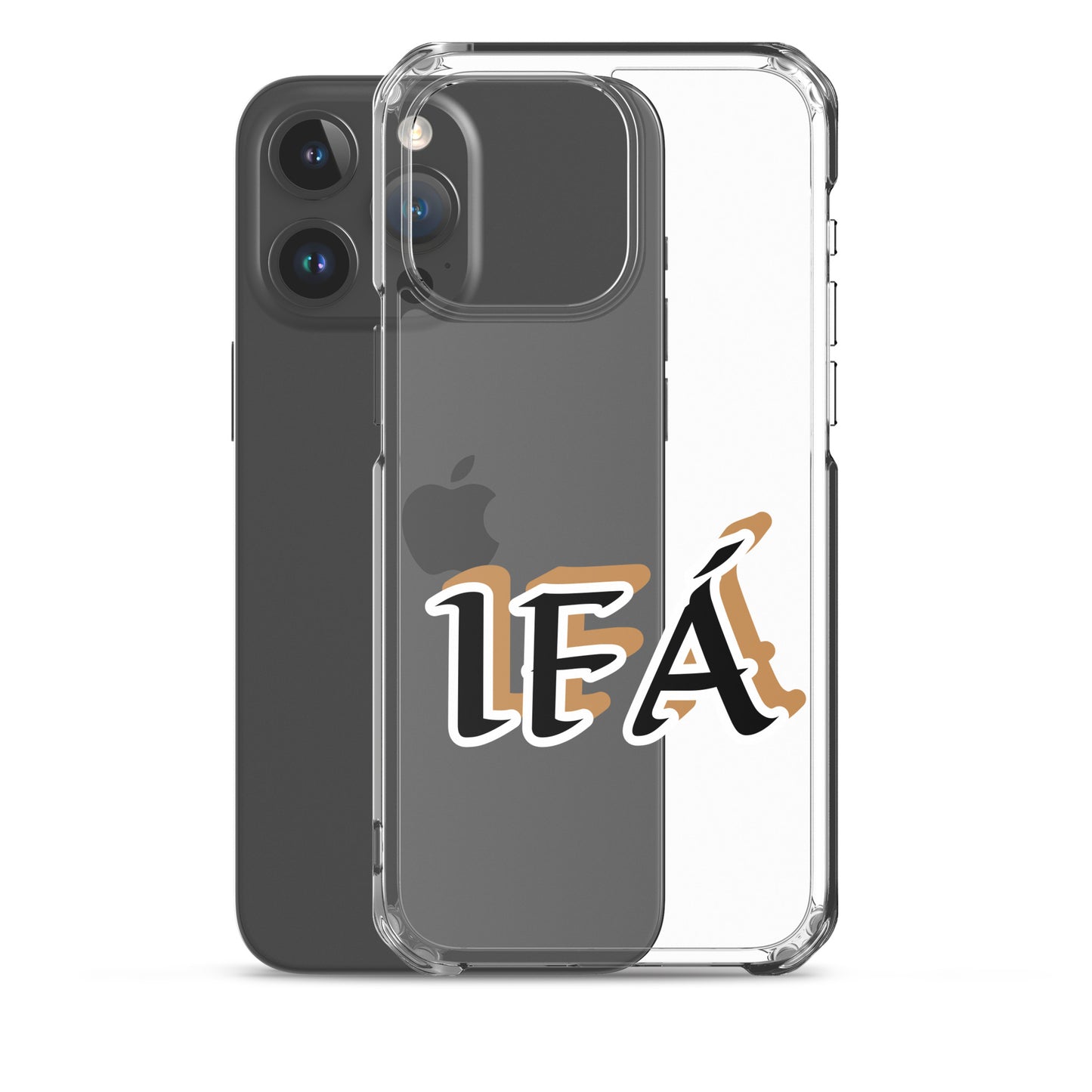 Ifa Black/Gold Clear Case for iPhone®