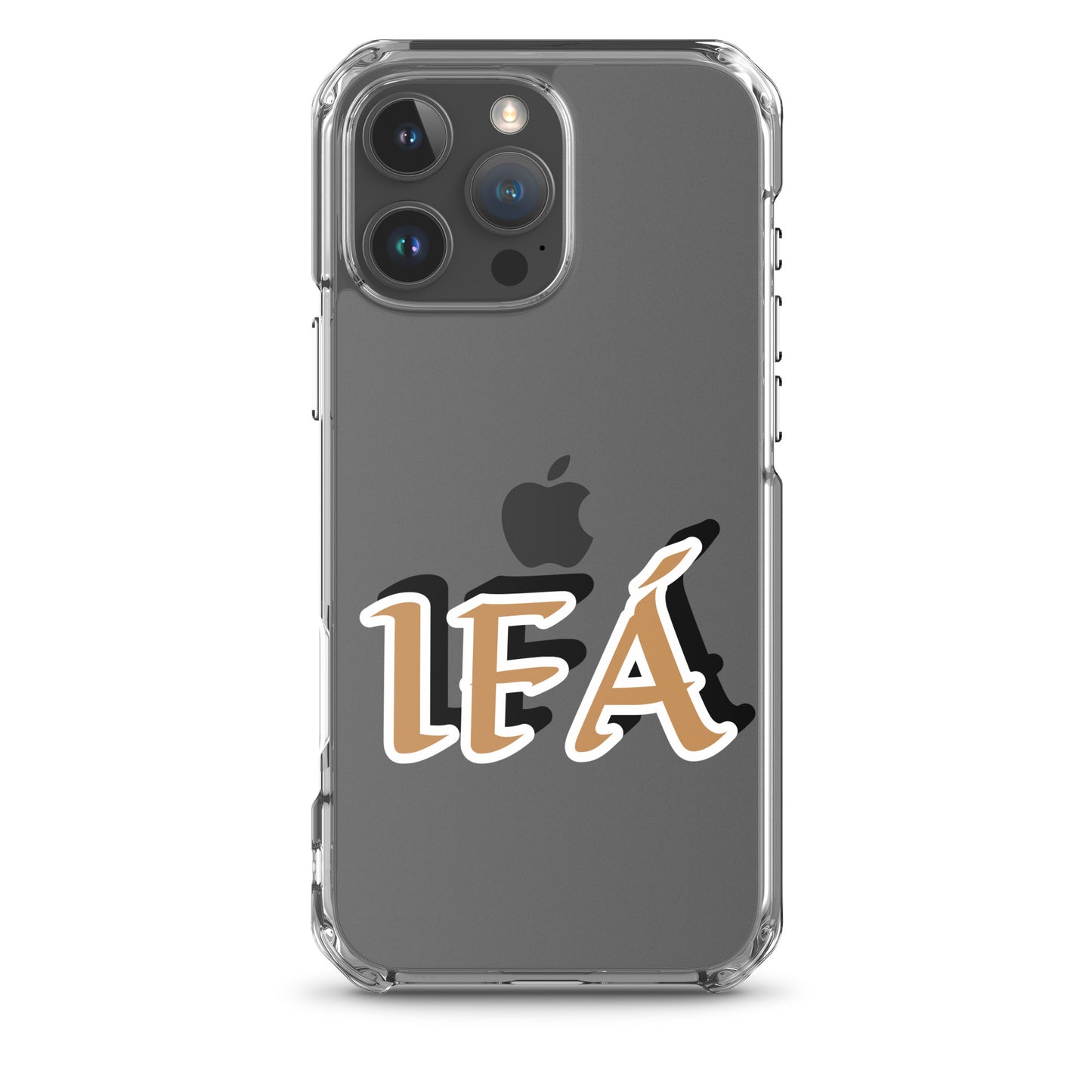 Ifa Gold/Black Clear Case for iPhone®