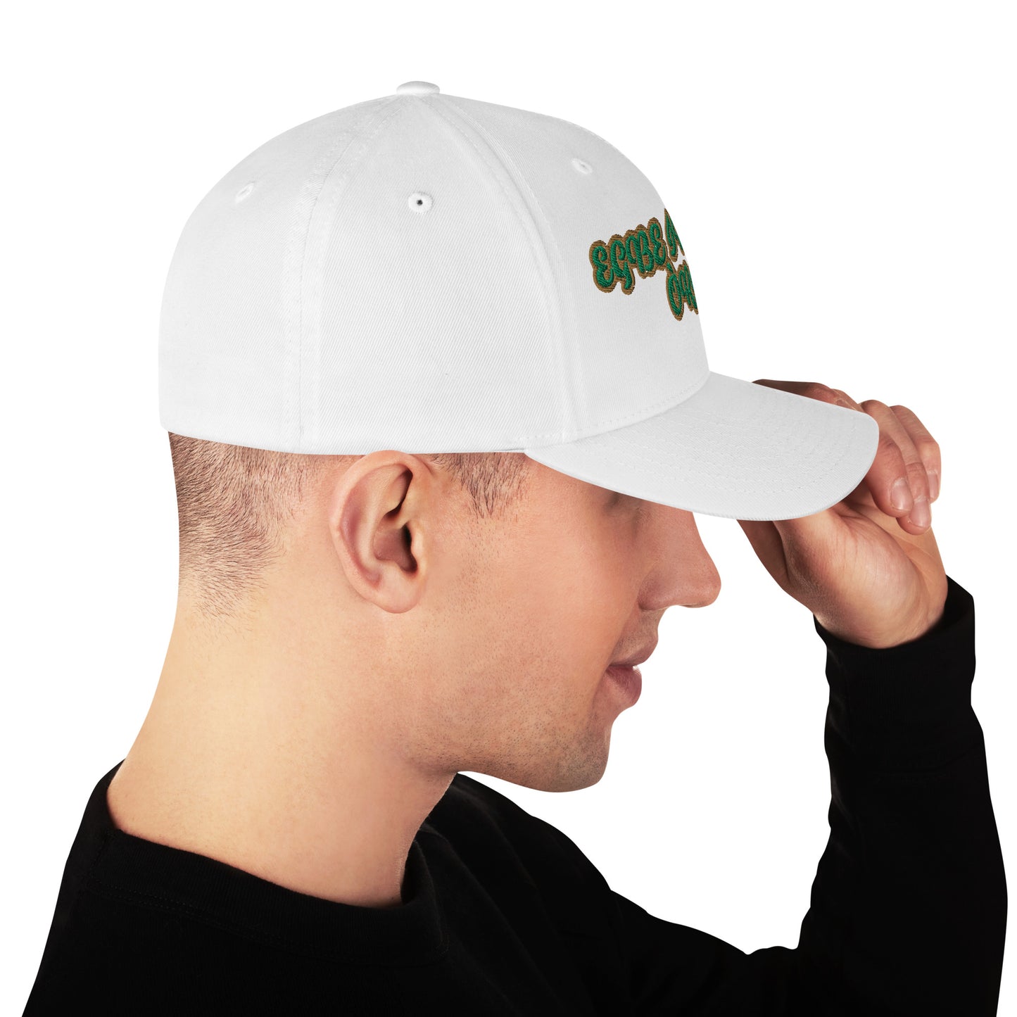 Egbe Iwa Pele ÒRÌSÀ Embroidered Flexfit Structured Twill Cap