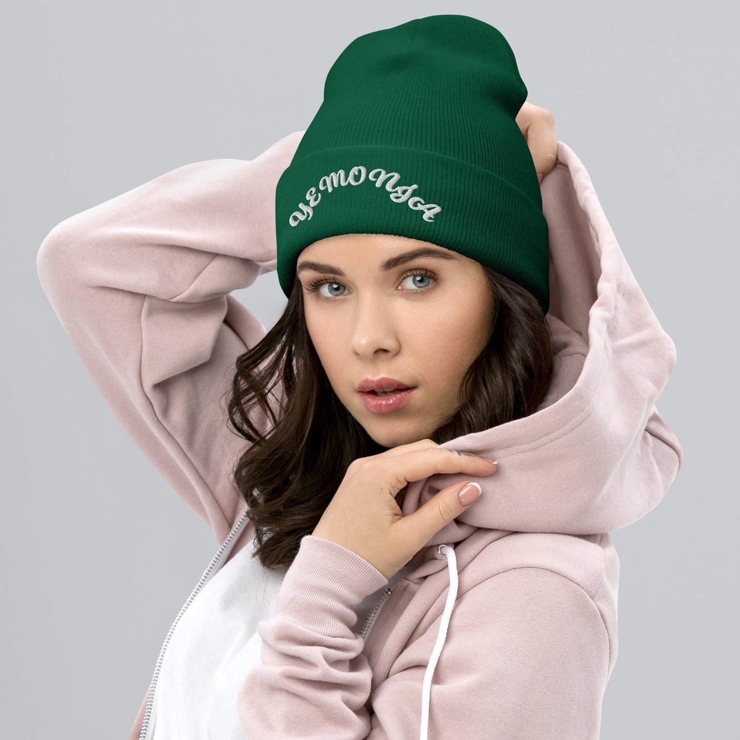 Yemonja arched Cuffed Beanie