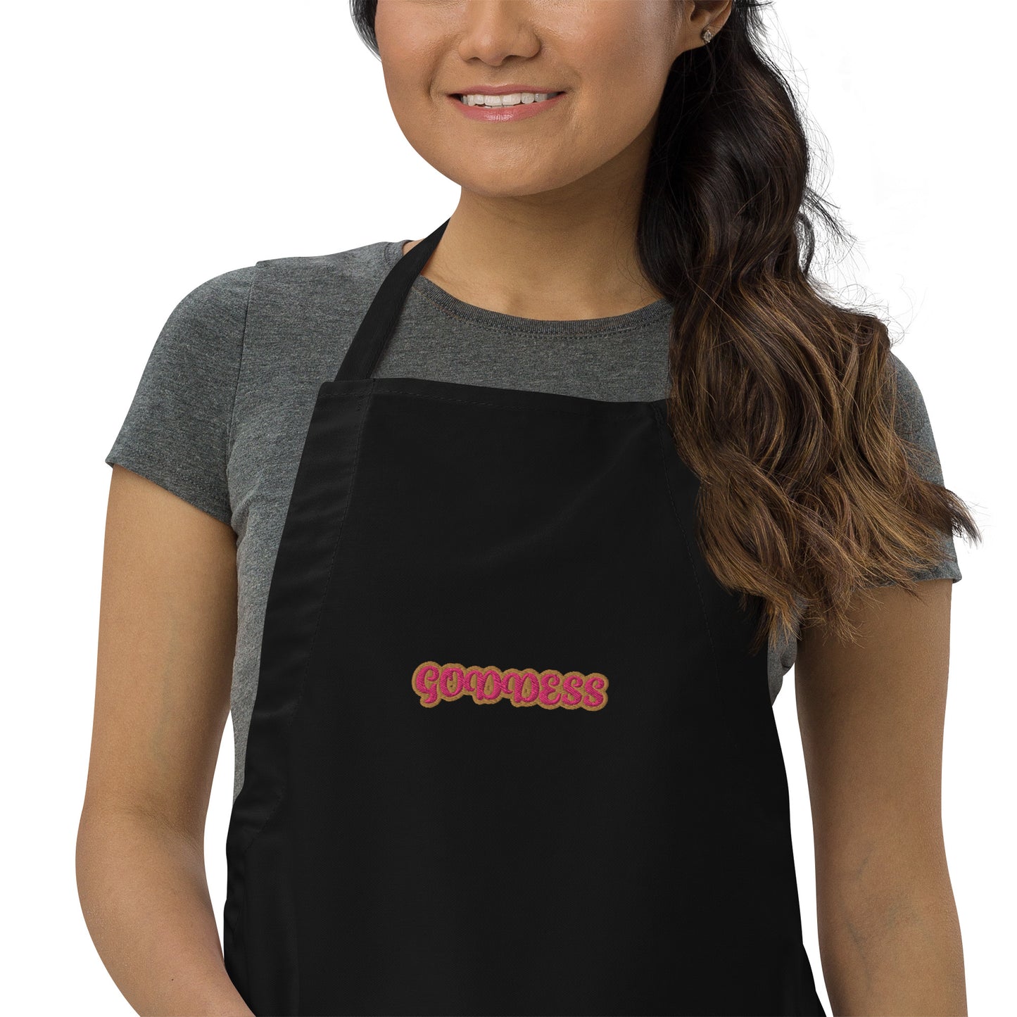 Goddess 2 Embroidered Apron