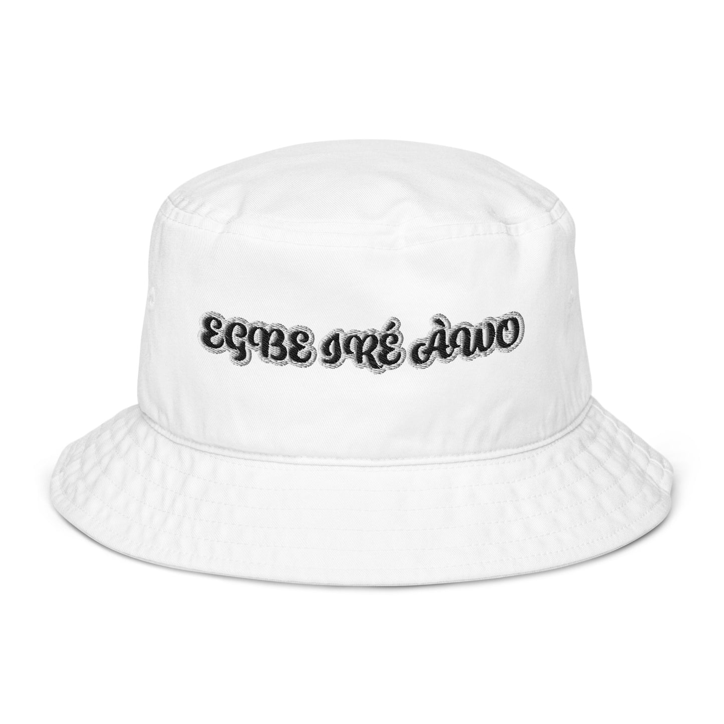 EGBE IRE AWO 5 Organic bucket hat