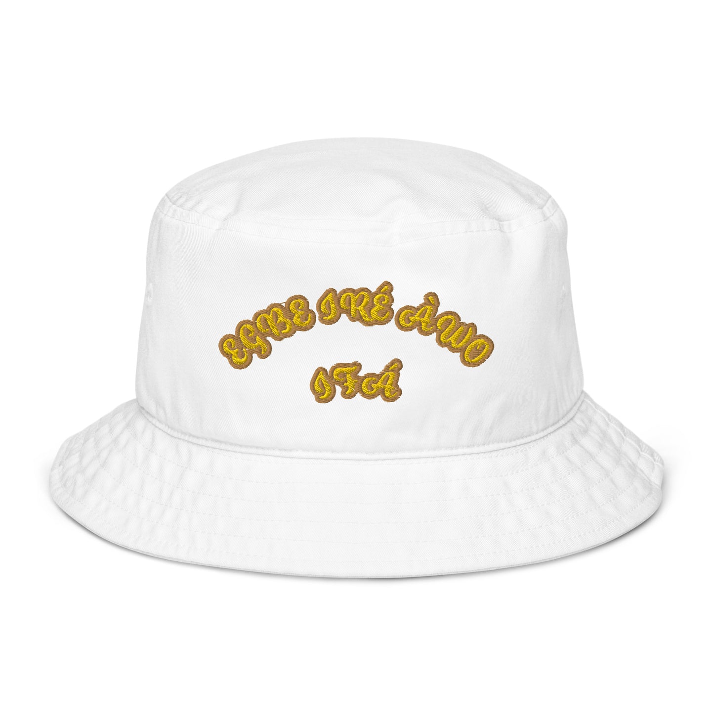 EGBE IRE AWO IFA 12 Organic bucket hat
