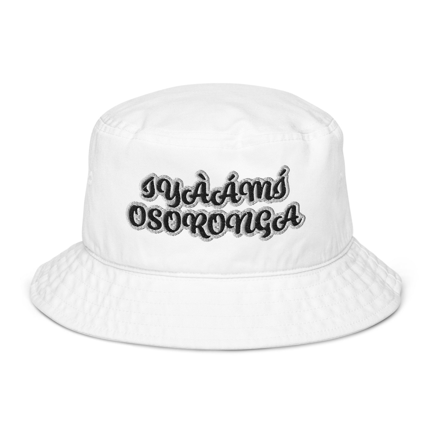 Iyaami Osoronga 10 organic bucket hat