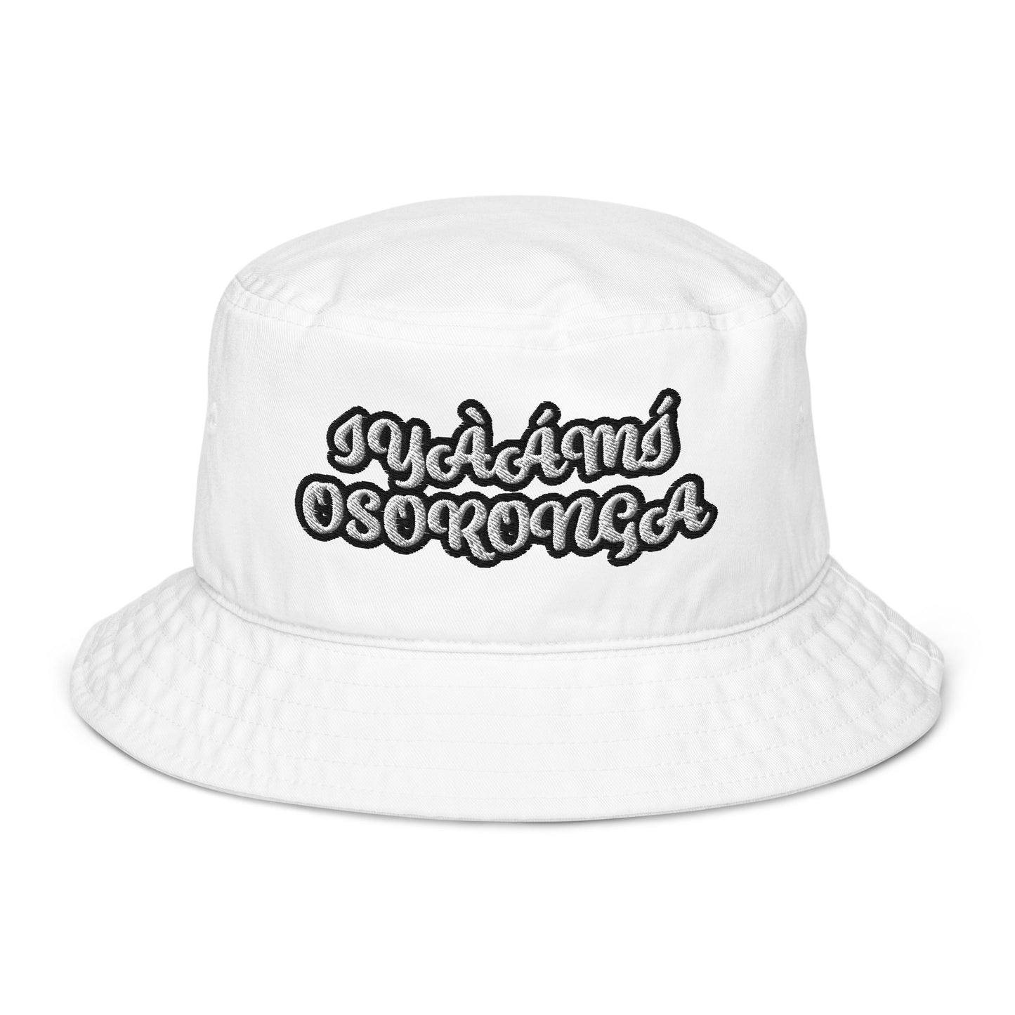 Iyaami Osoronga 8 organic bucket hat