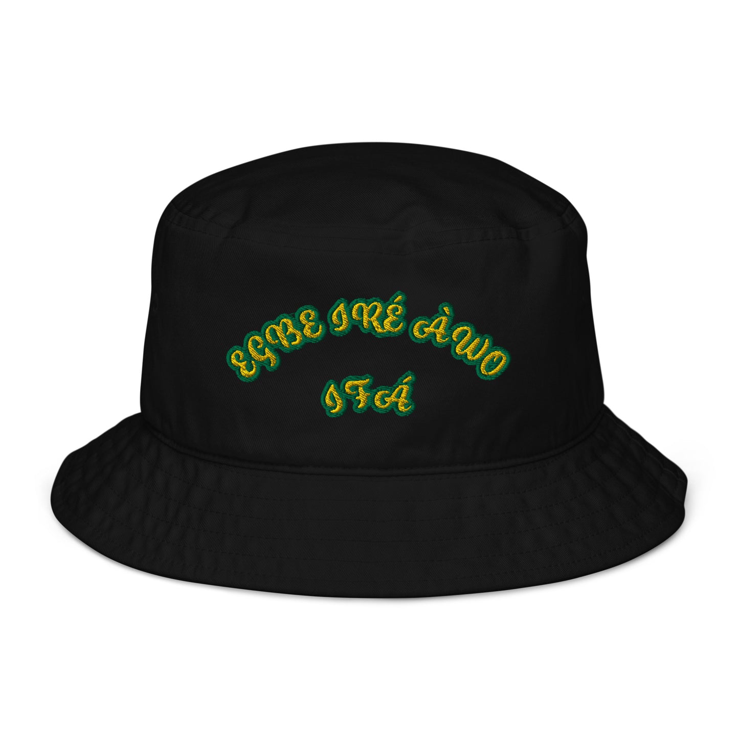 EGBE IRE AWO IFA Lucumi reverse Organic bucket hat