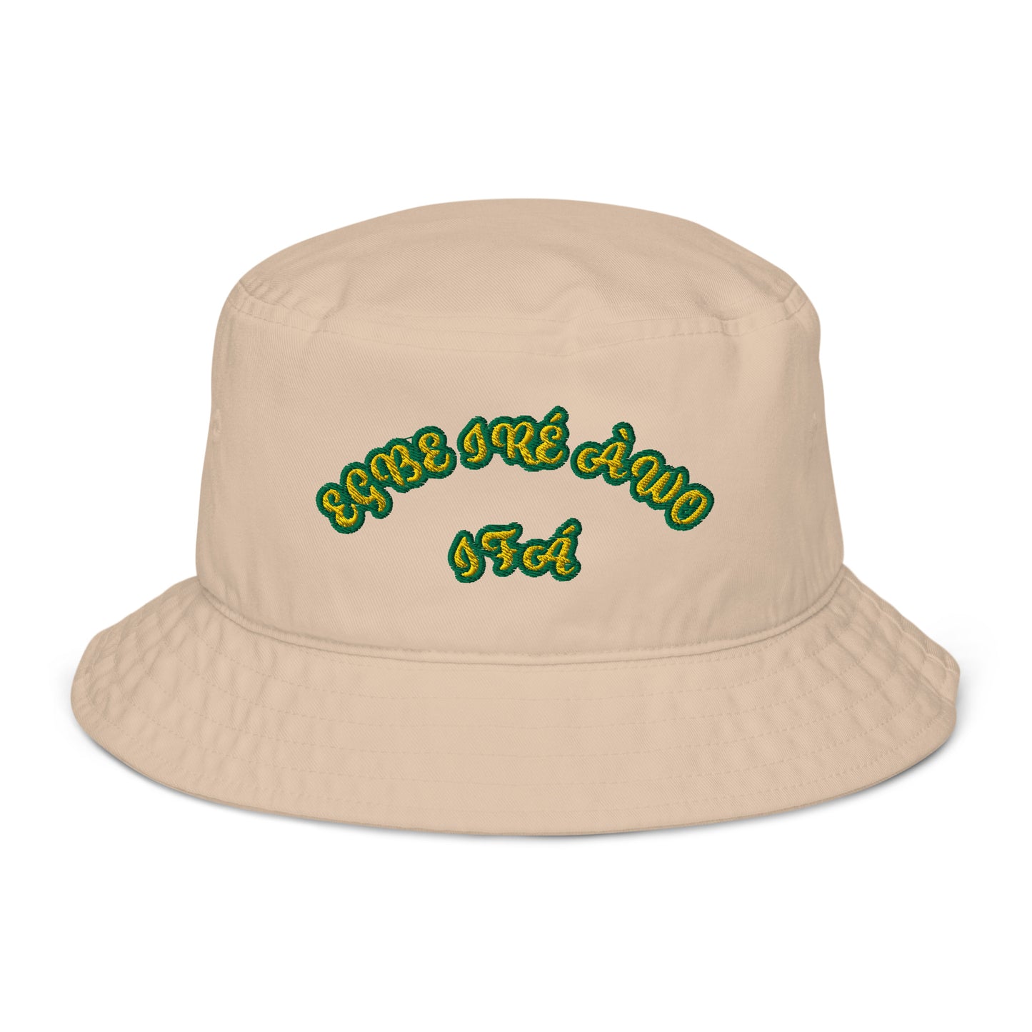 EGBE IRE AWO IFA Lucumi reverse Organic bucket hat
