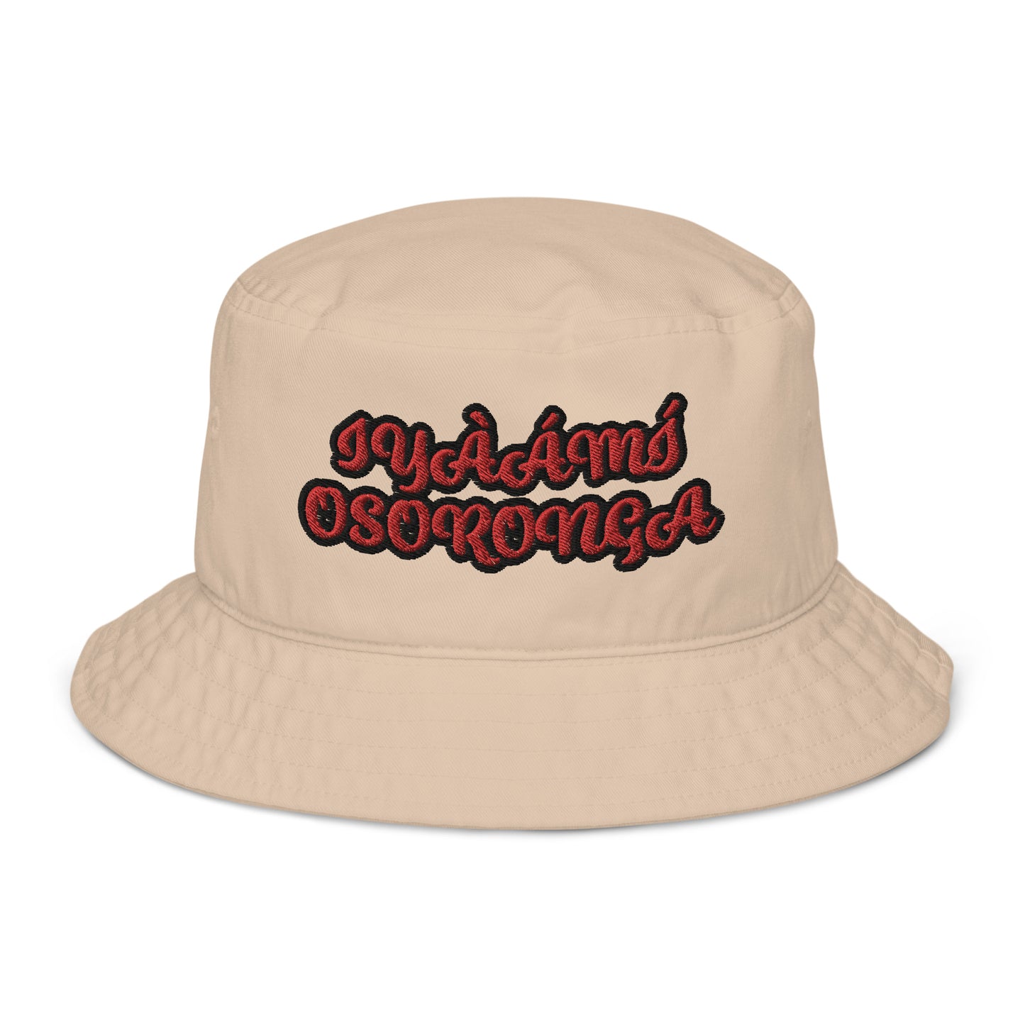 Iyaami Osoronga 4 organic bucket hat