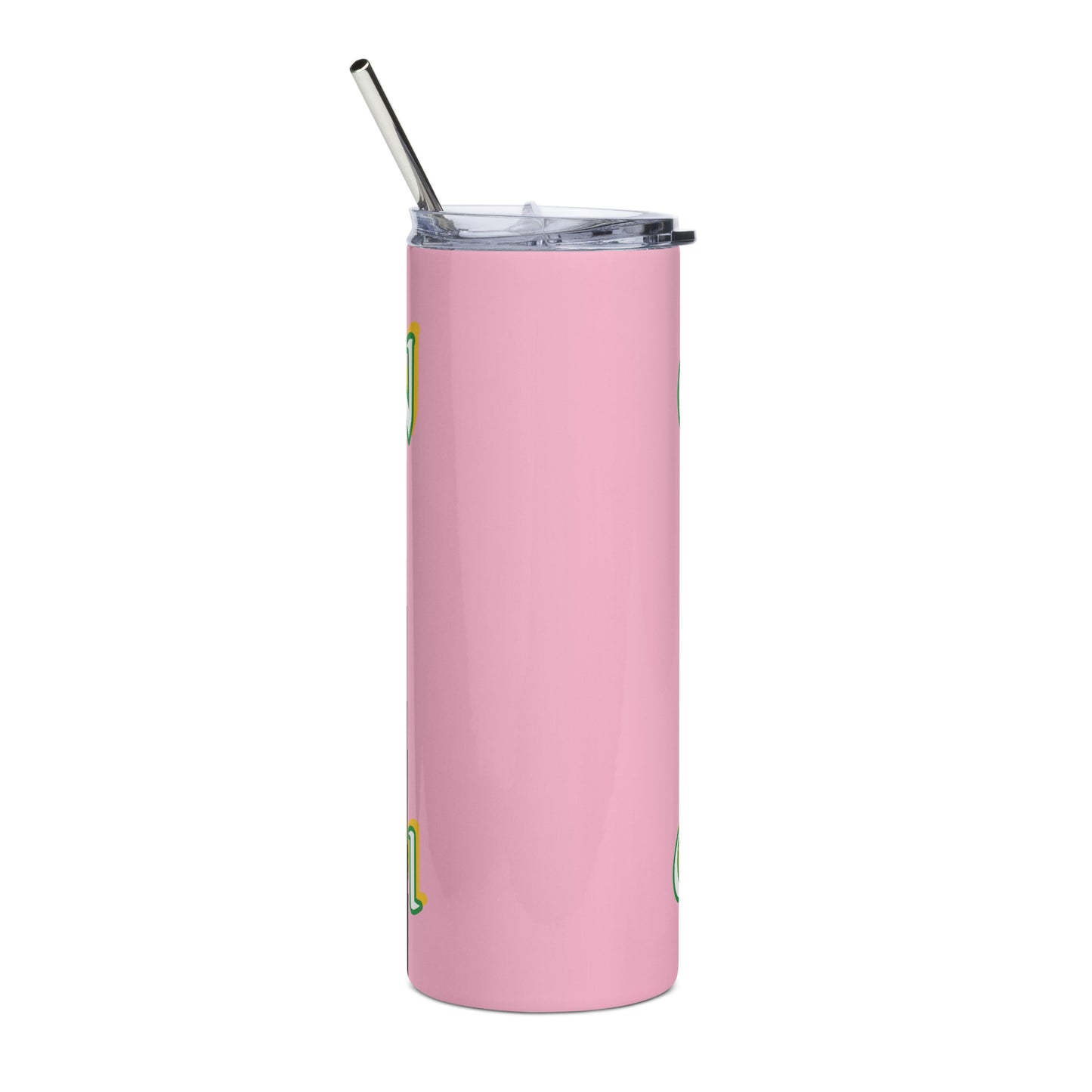 Oshun Ololodi Lucumi Icon Pink Stainless steel tumbler