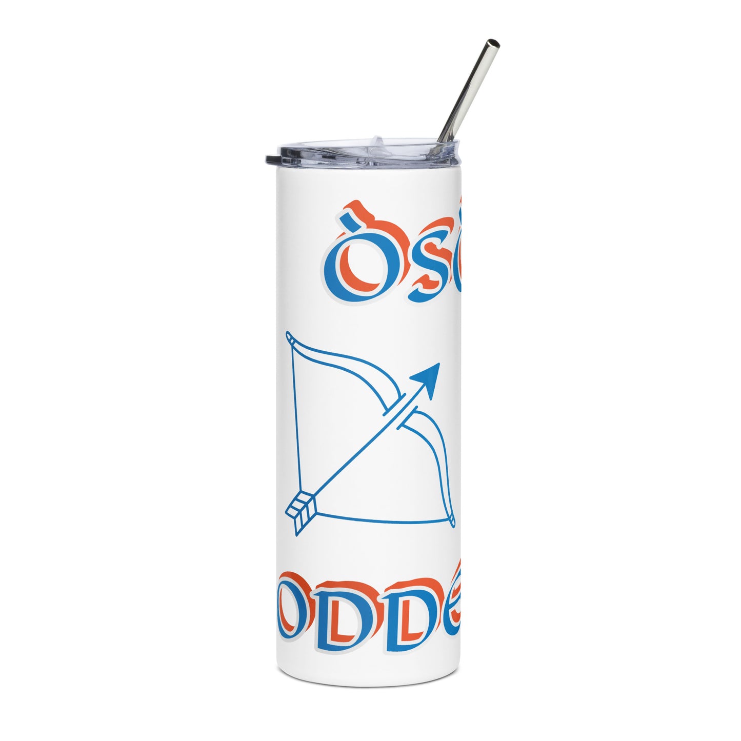 Osoosi Isese Icon White/Black Stainless steel tumbler