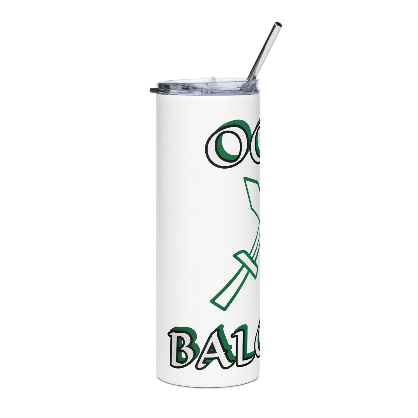 Ogun Isese Icon Black/White Stainless steel tumbler