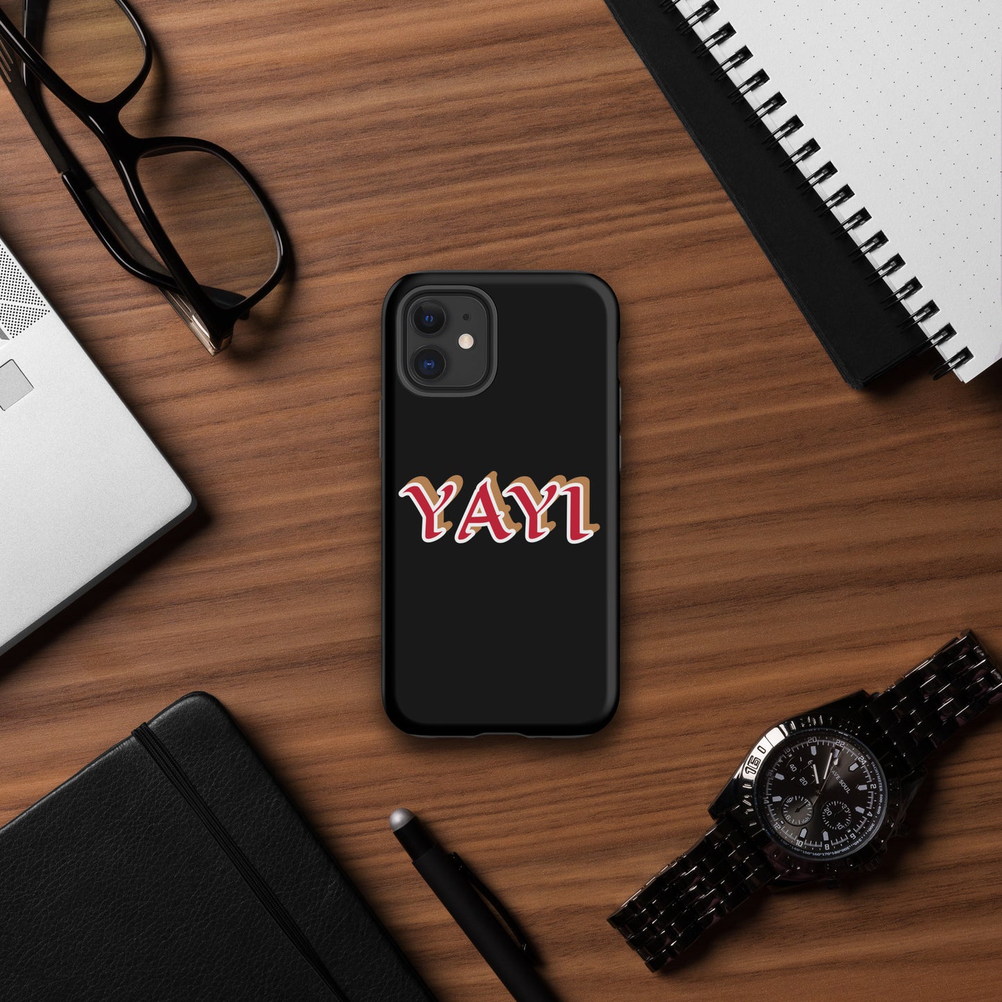 YAYI Black Tough Case for iPhone®