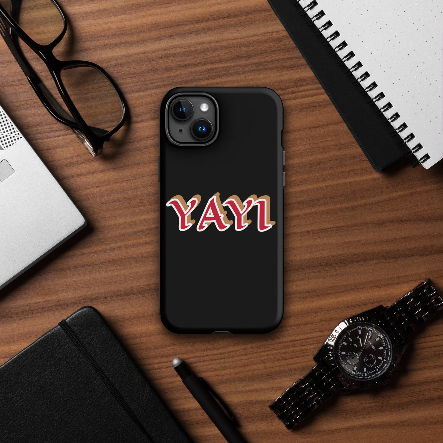 YAYI Black Tough Case for iPhone®