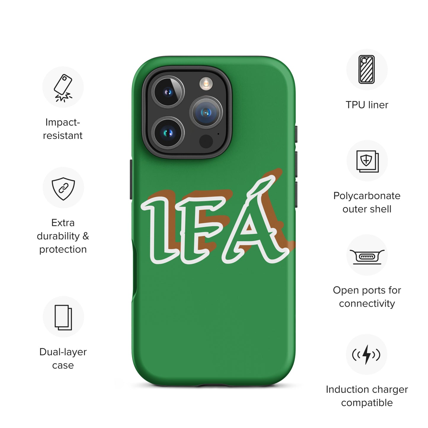 IFÁ Isese Green Tough Case for iPhone®