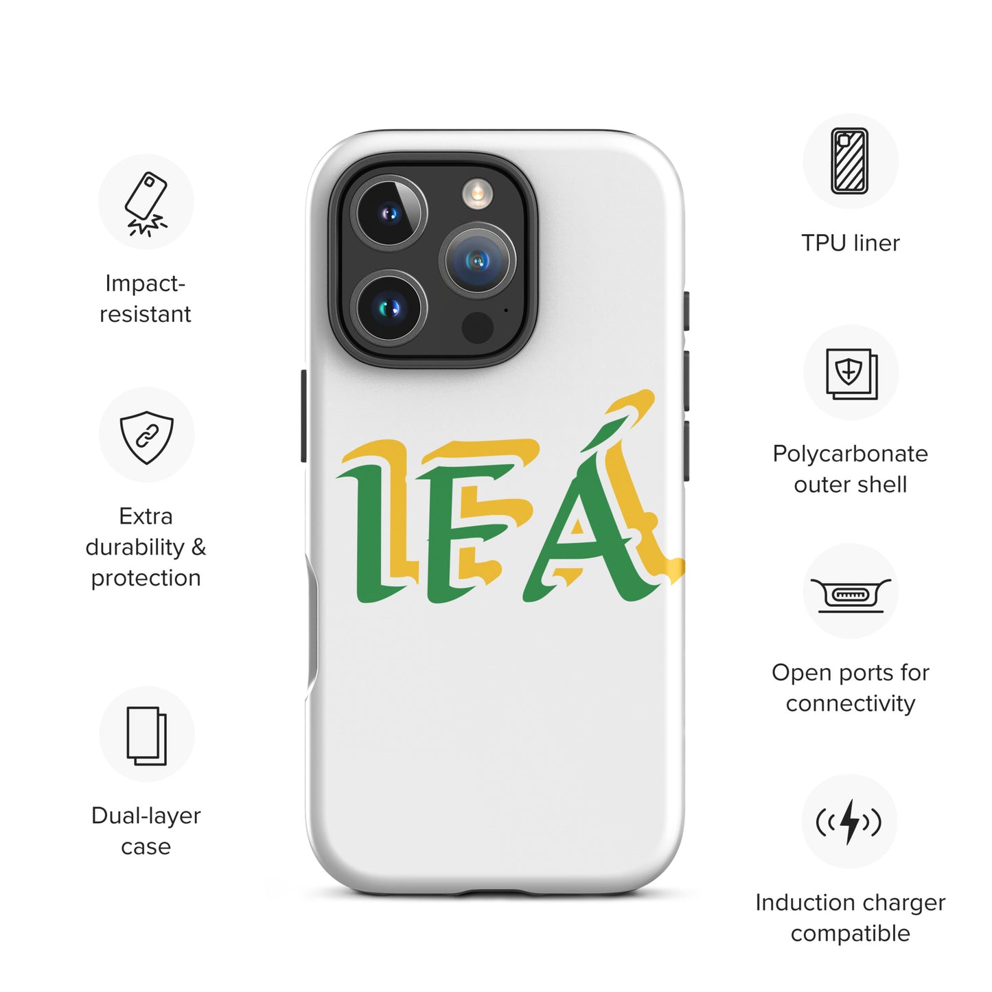IFÁ Lucumi White Tough Case for iPhone®