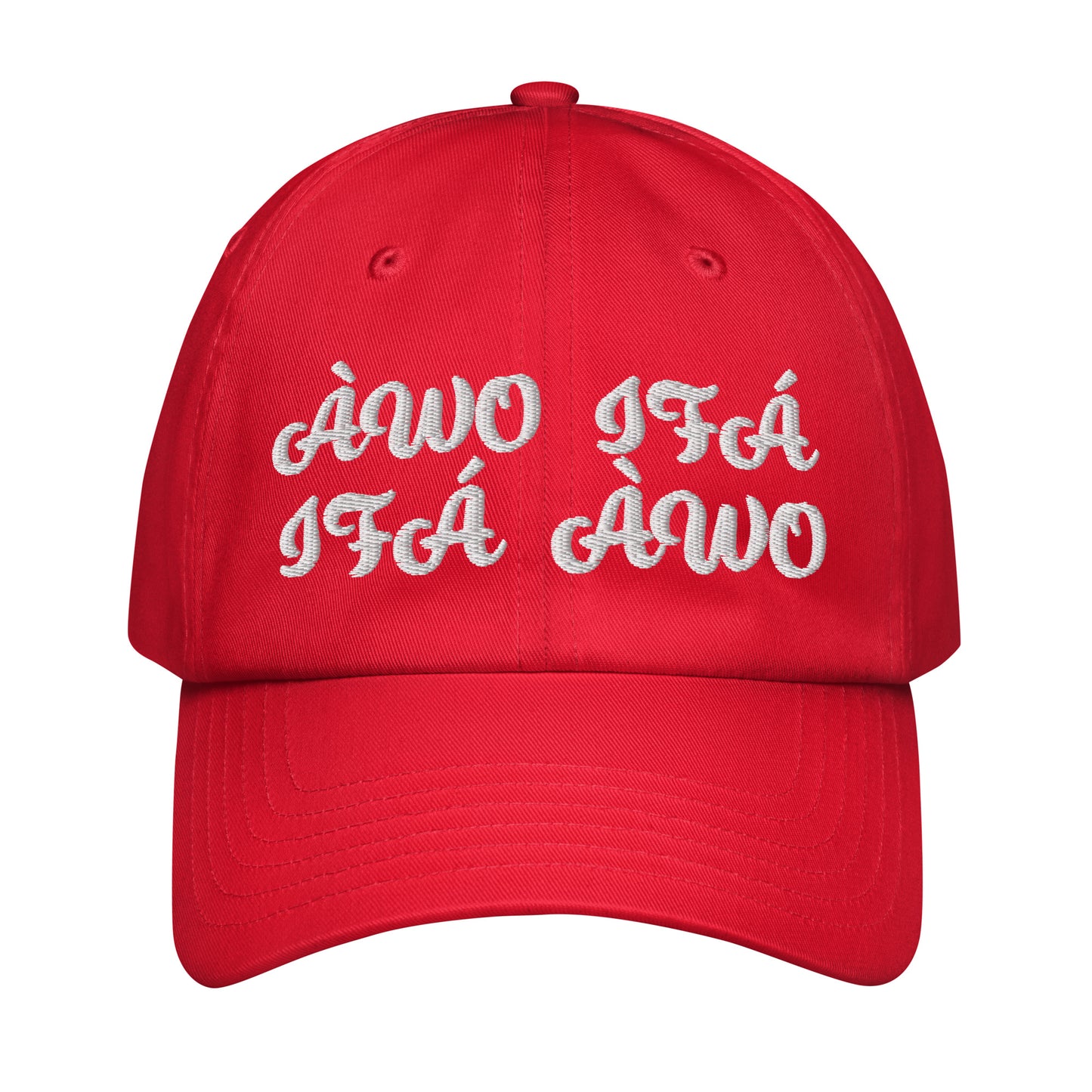 Awo Ifa Ifa Awo White Under Armour® dad hat