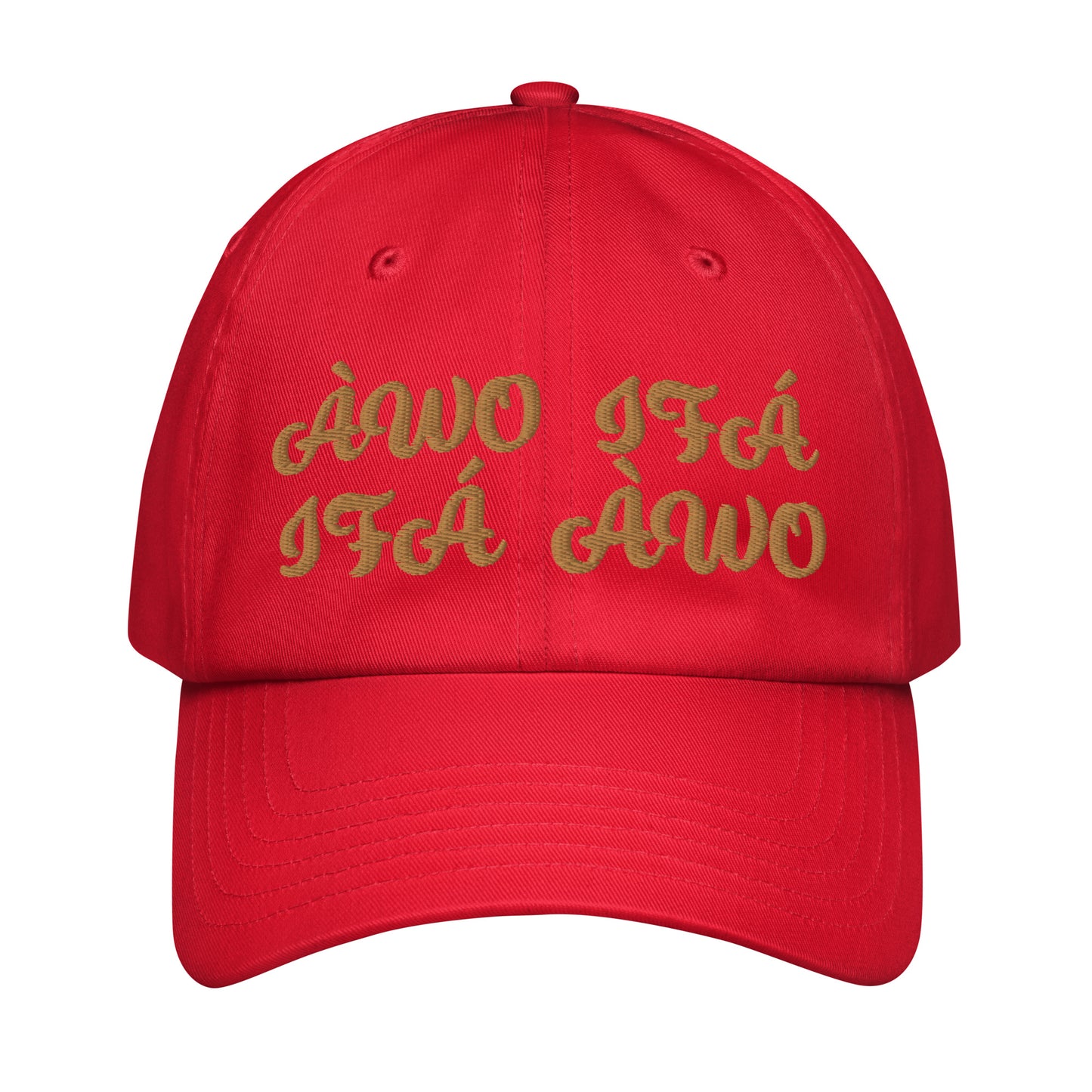 Awo Ifa Ifa Awo Gold Under Armour® dad hat
