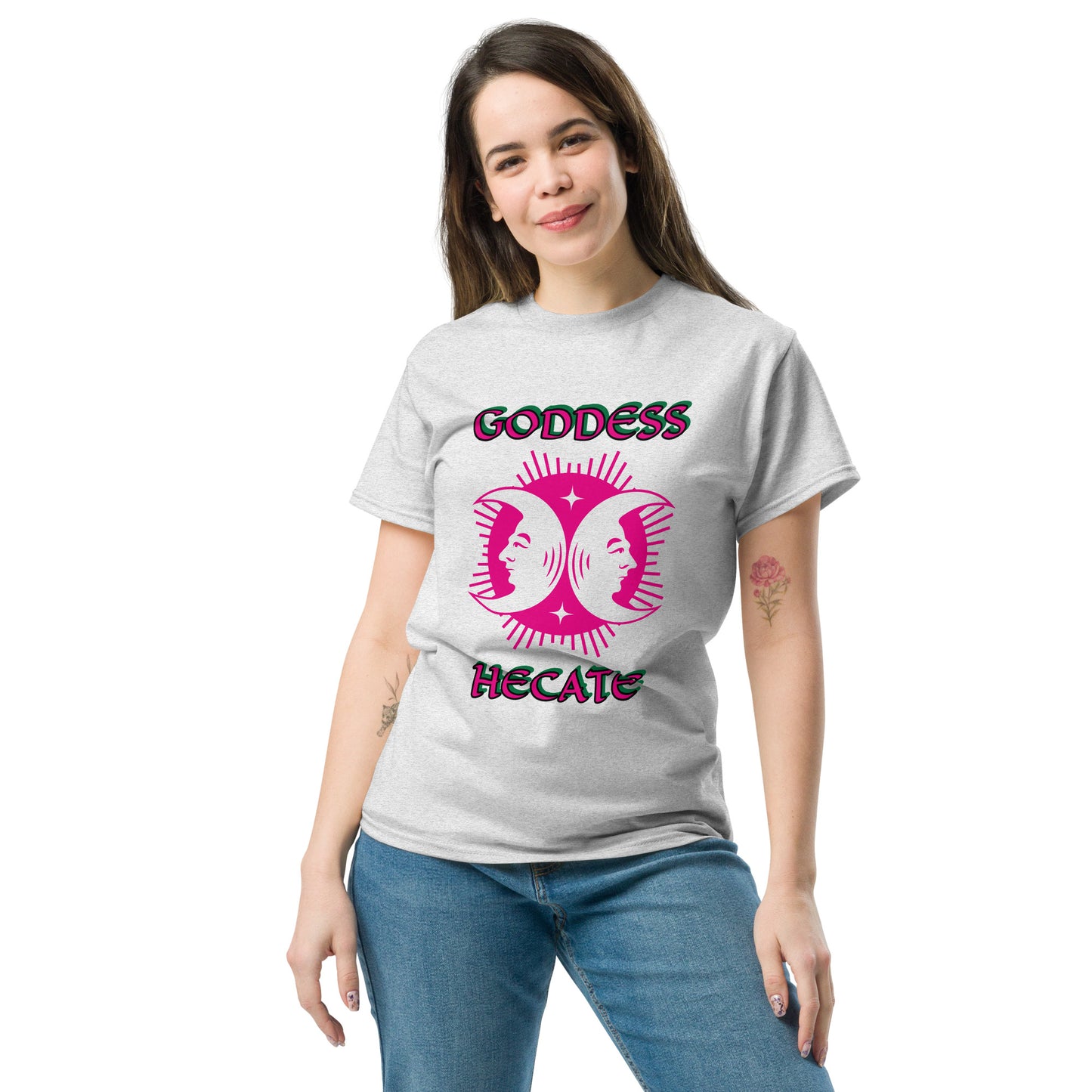 Triple Moon Goddess Hecate Unisex classic tee