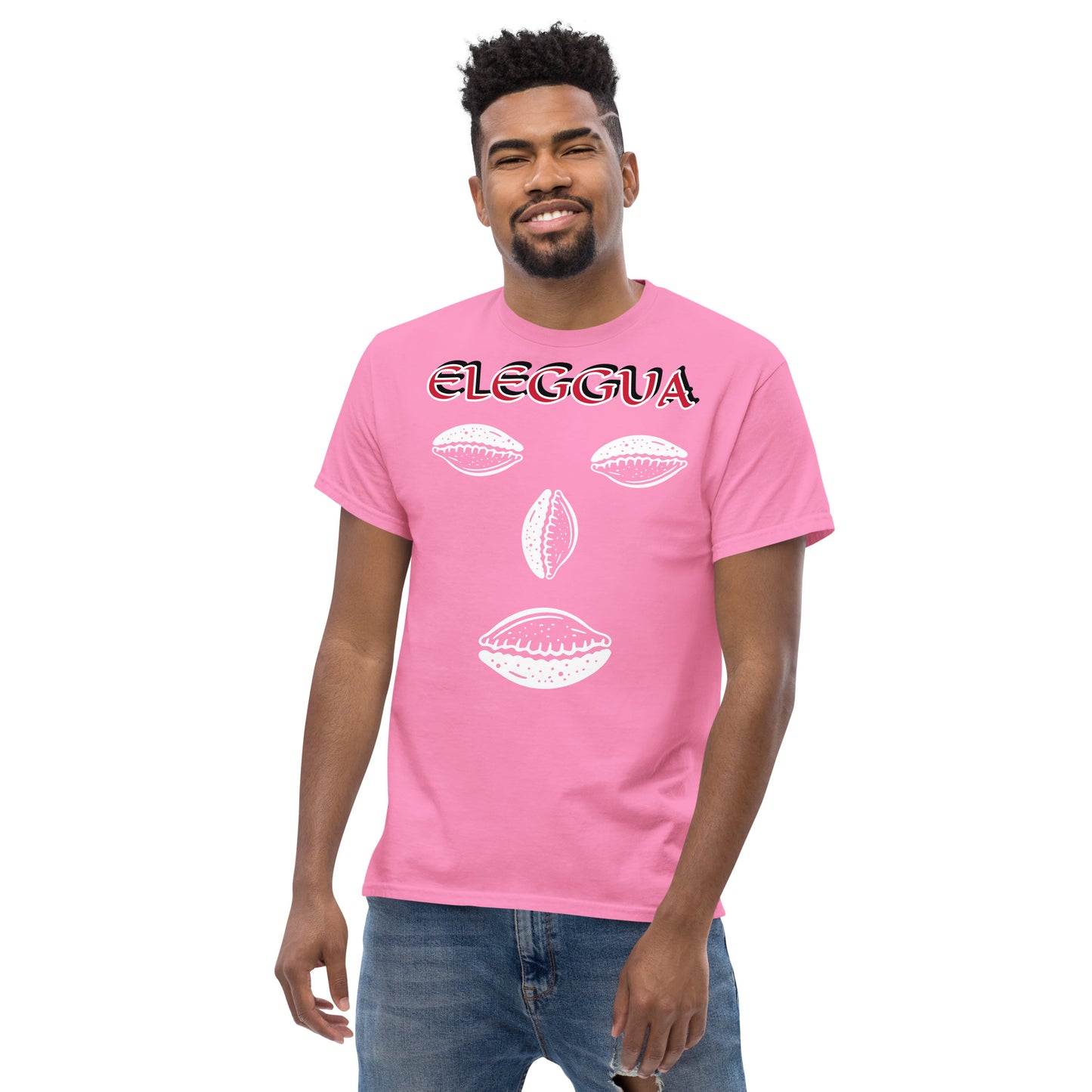 Eleggua Cowrie White Unisex classic tee