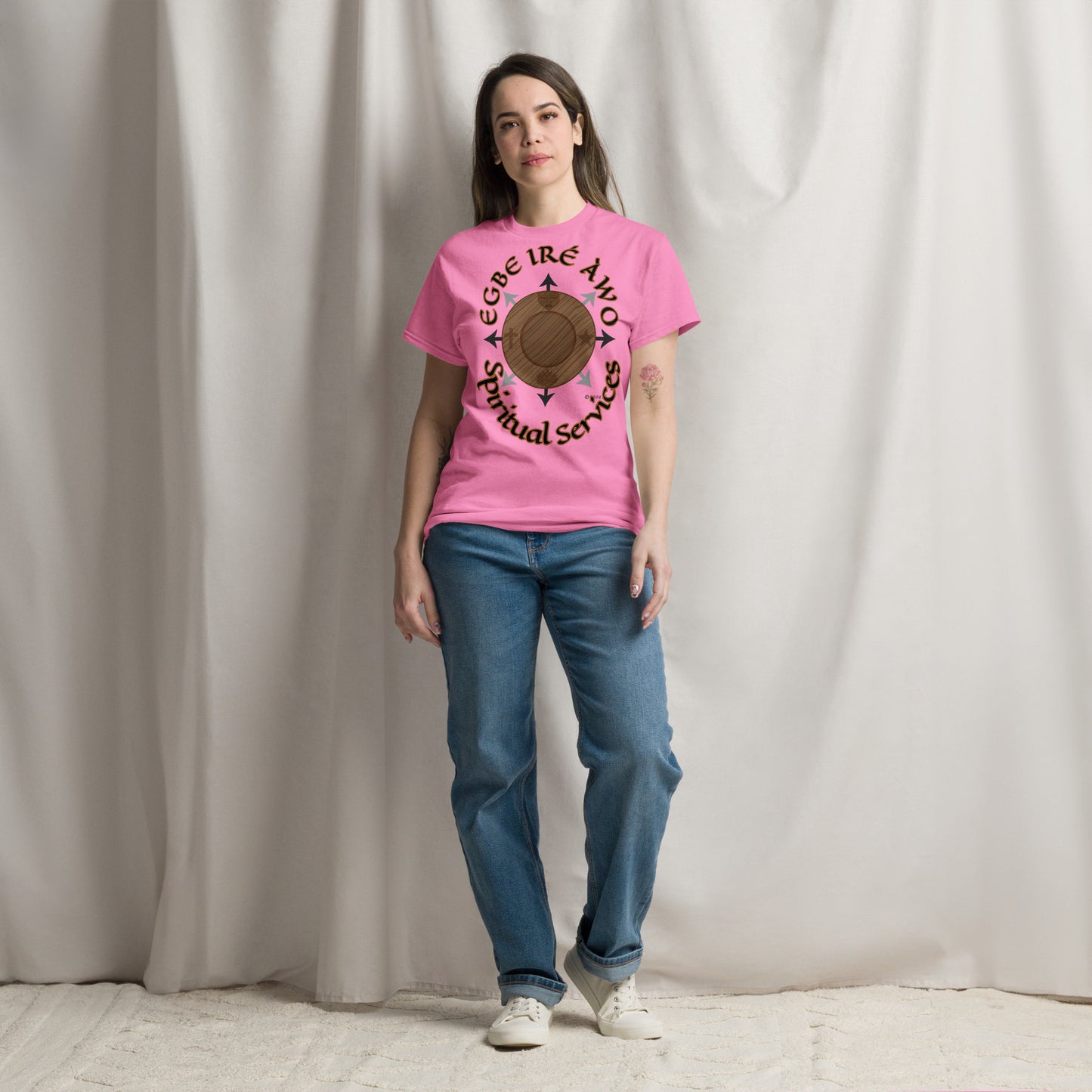 Egbe Apparel Egbe Iré Àwo logo 2 Unisex classic tee