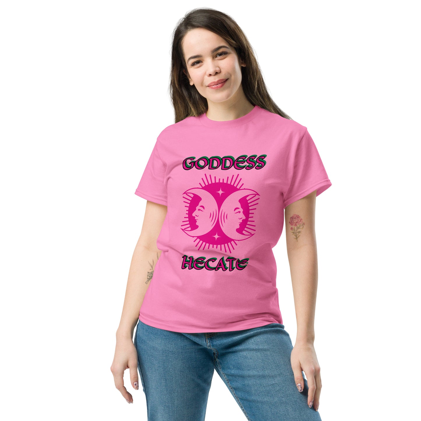 Triple Moon Goddess Hecate Unisex classic tee