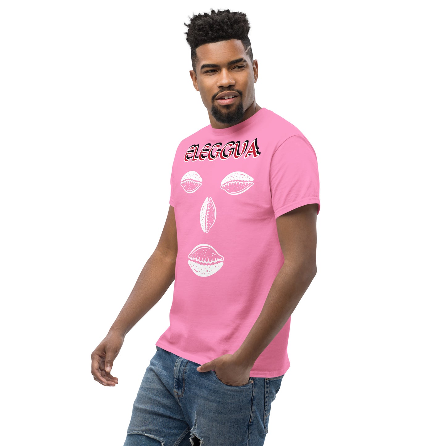 Eleggua Cowrie White Unisex classic tee