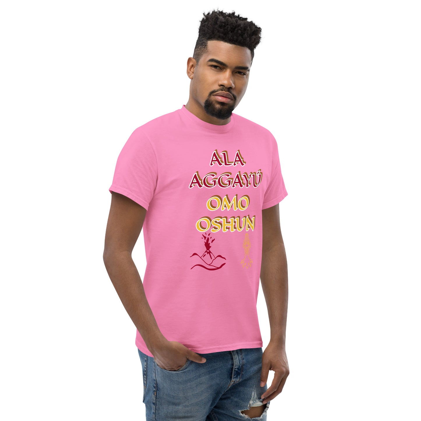 Ala Aggayu Omo Oshun Ololodi Lucumi icon Unisex classic tee