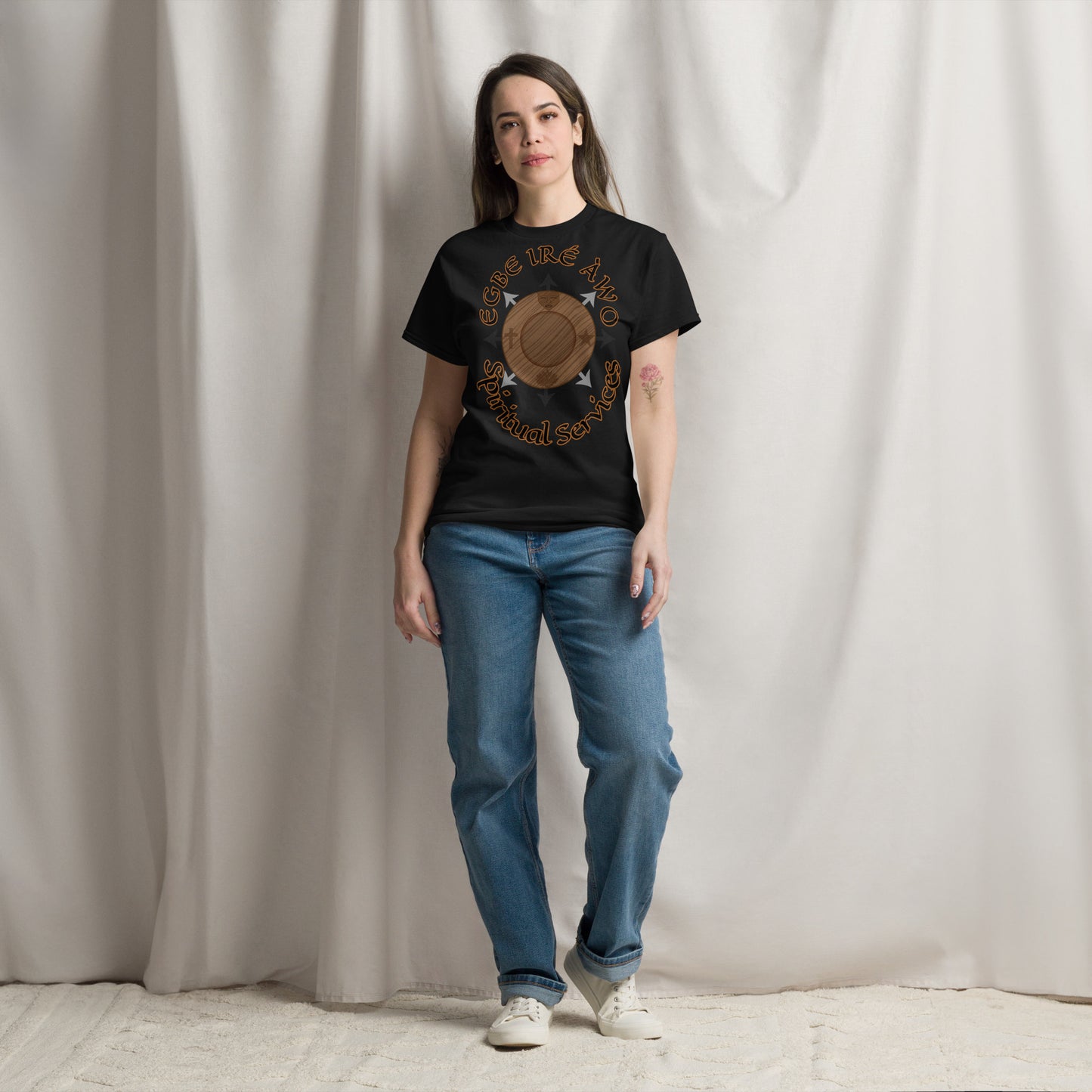 Egbe Apparel Egbe Iré Àwo logo 2 Unisex classic tee