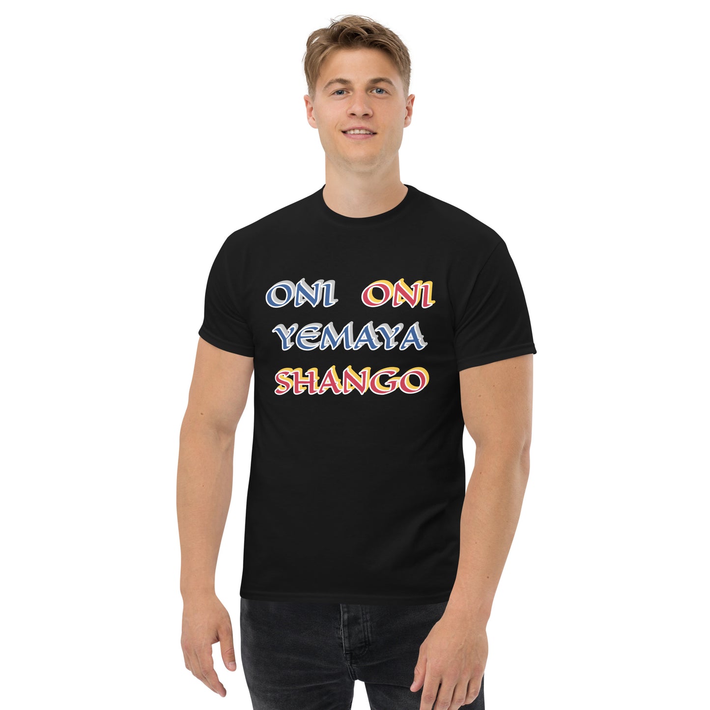 Oni Oni Yemaya/ Shango Lucumi Unisex classic tee