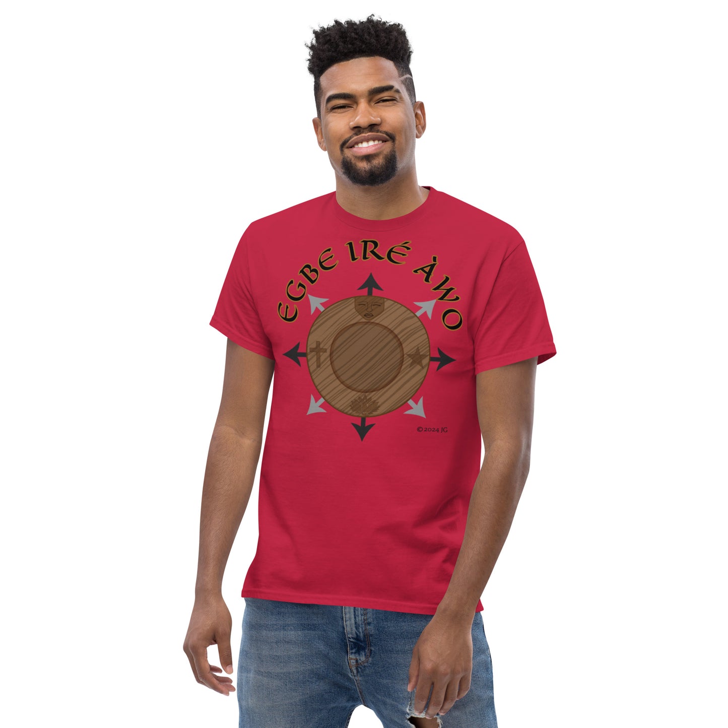 Egbe Apparel Egbe Iré Àwo Logo 1 Unisex classic tee