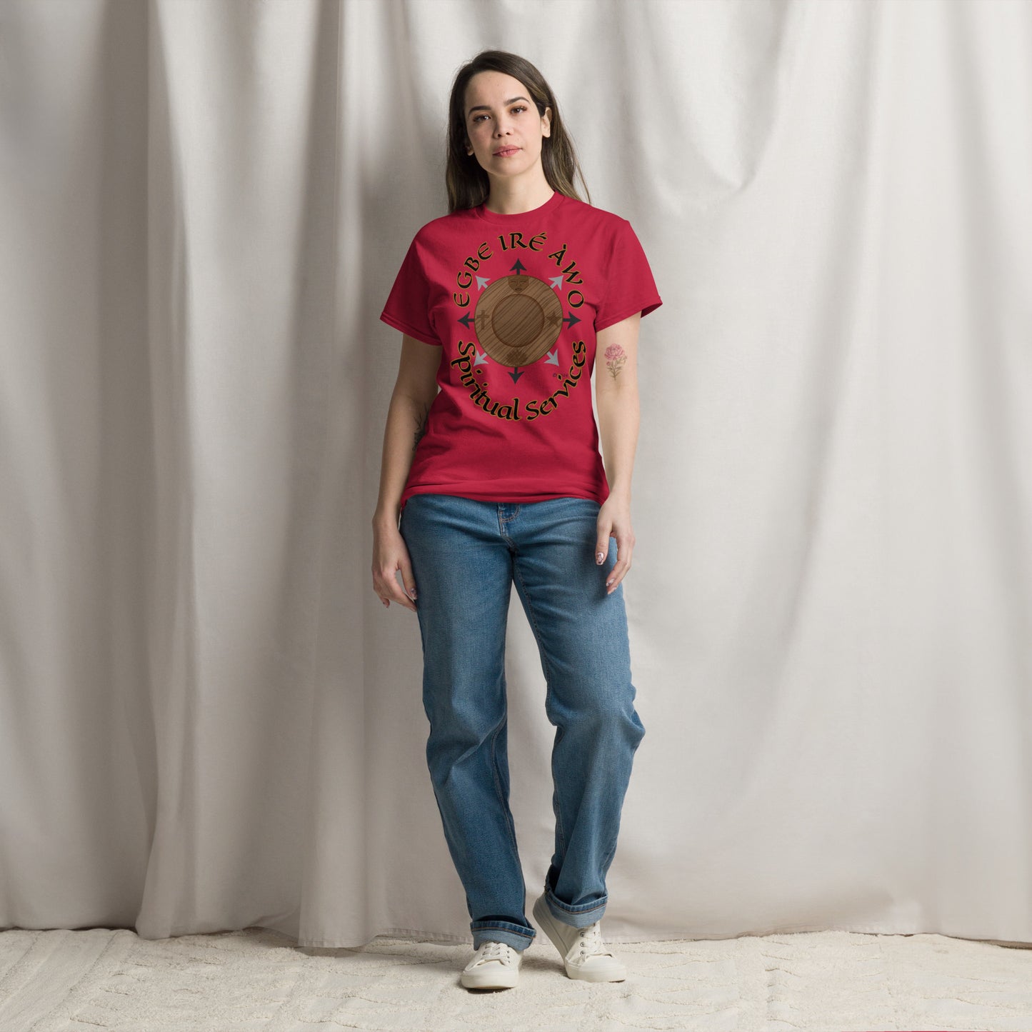 Egbe Apparel Egbe Iré Àwo logo 2 Unisex classic tee