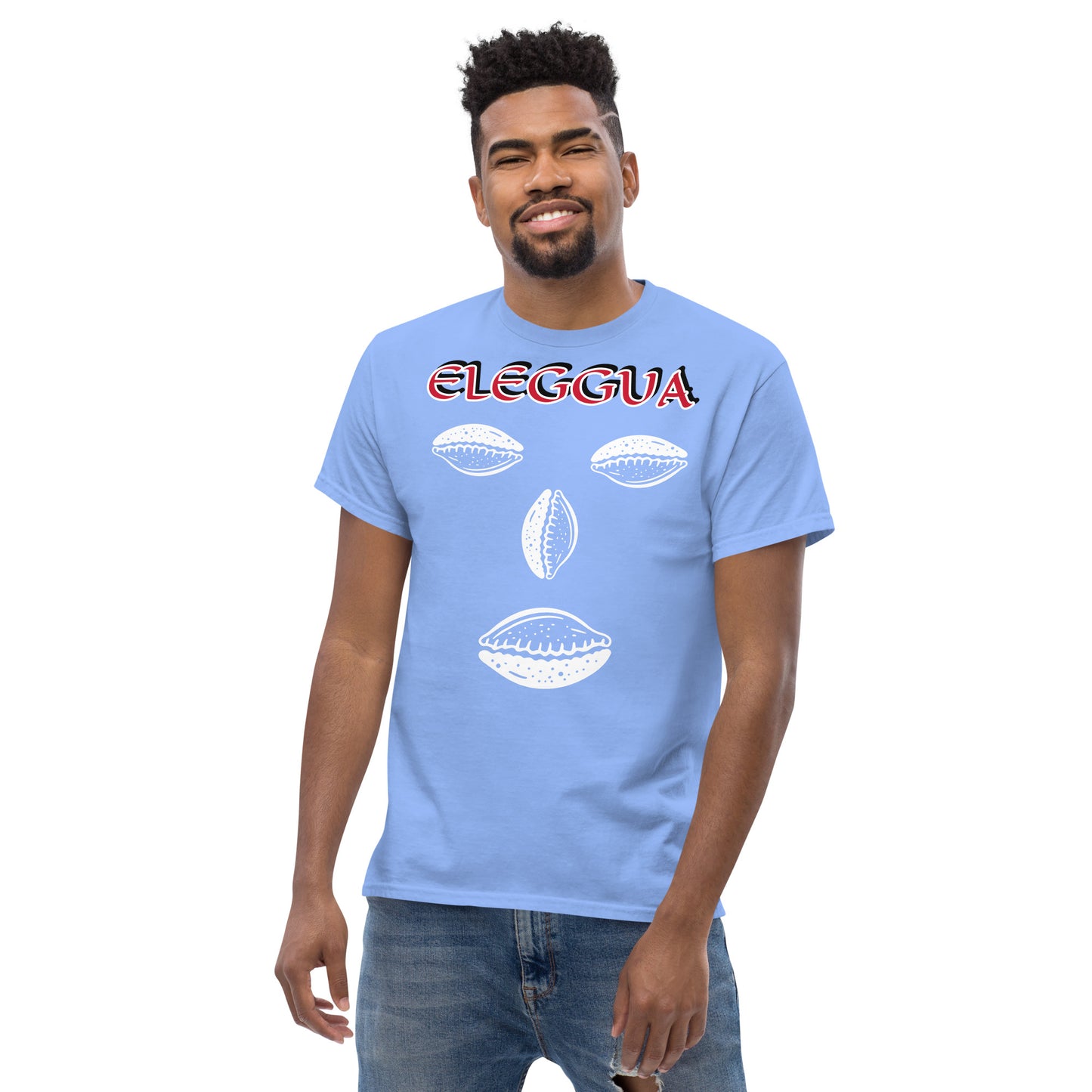 Eleggua Cowrie White Unisex classic tee