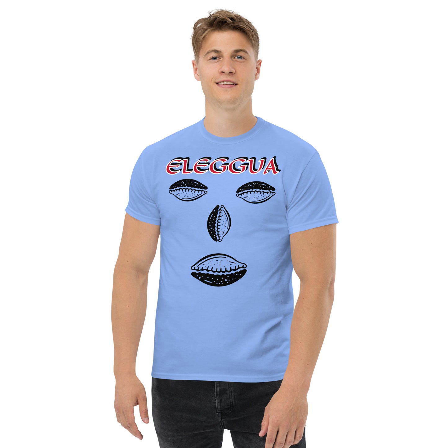 Eleggua Cowrie Black Unisex classic tee