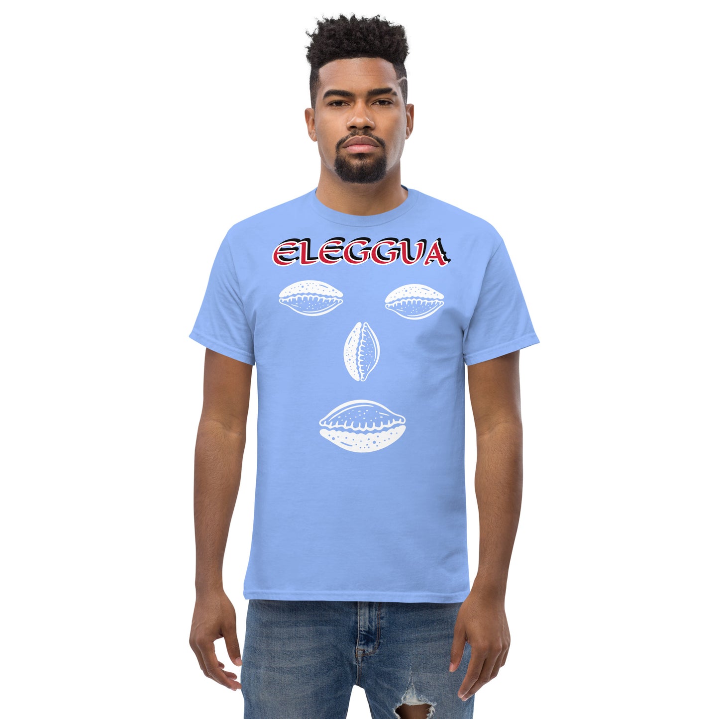 Eleggua Cowrie White Unisex classic tee
