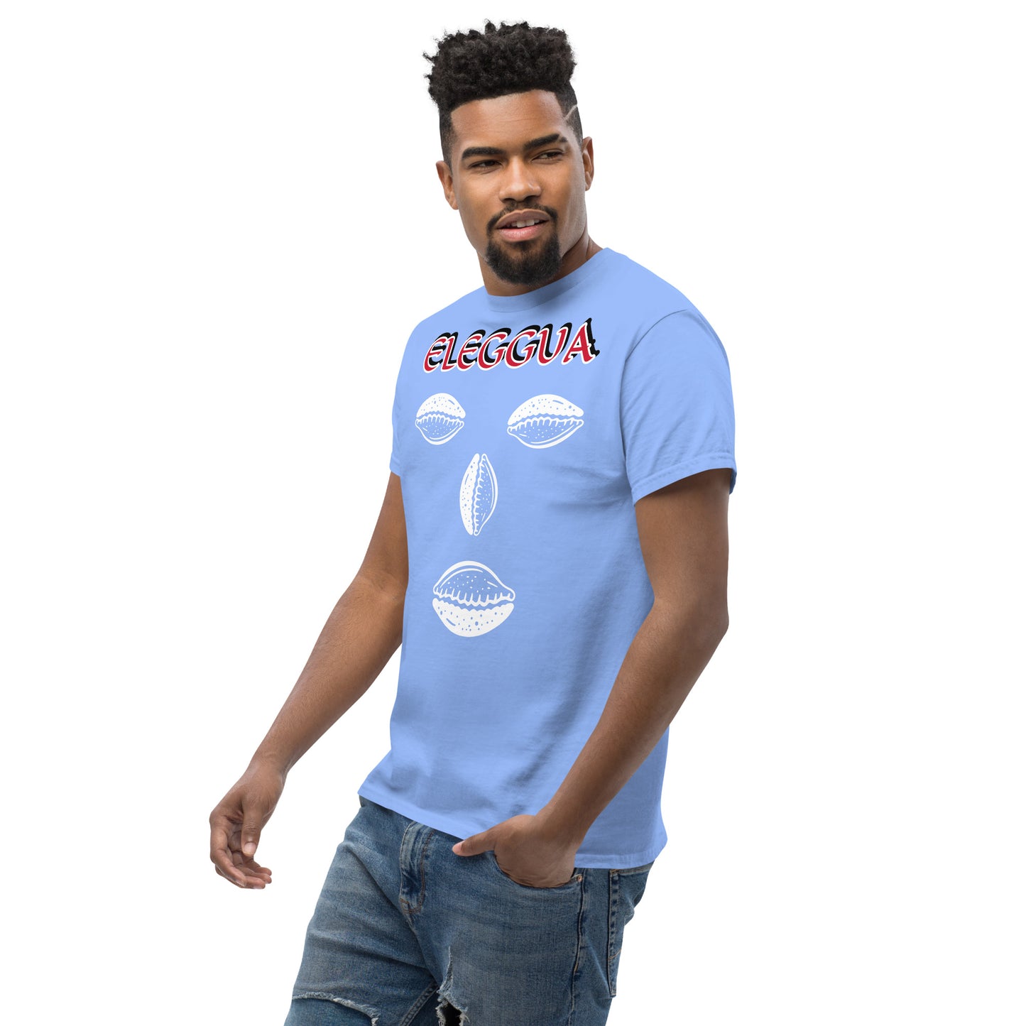 Eleggua Cowrie White Unisex classic tee