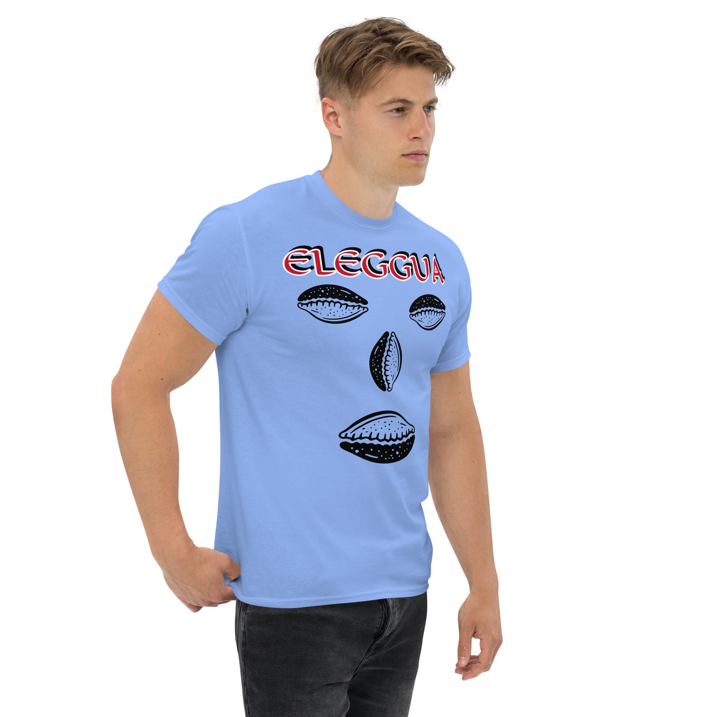 Eleggua Cowrie Black Unisex classic tee