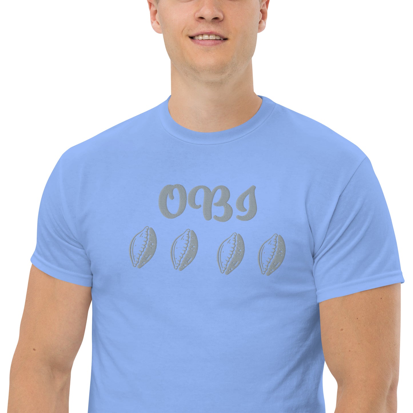OBI Silver Embroidered Unisex classic tee