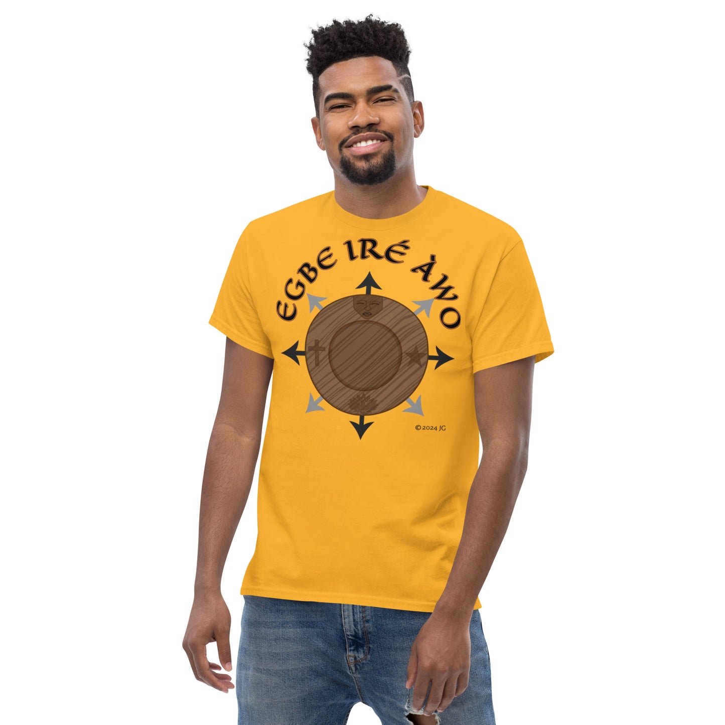 Egbe Apparel Egbe Iré Àwo Logo 1 Unisex classic tee